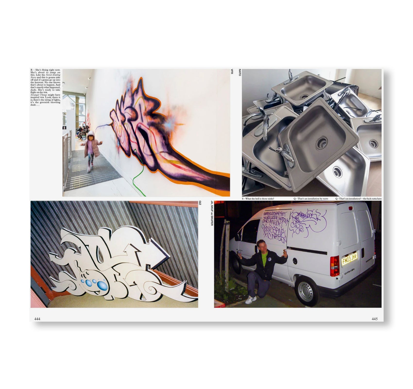 YOU WEREN'T THERE: 1990S NYC GRAFFITI. AESTHETICS, PLASTICITY, & FORM.