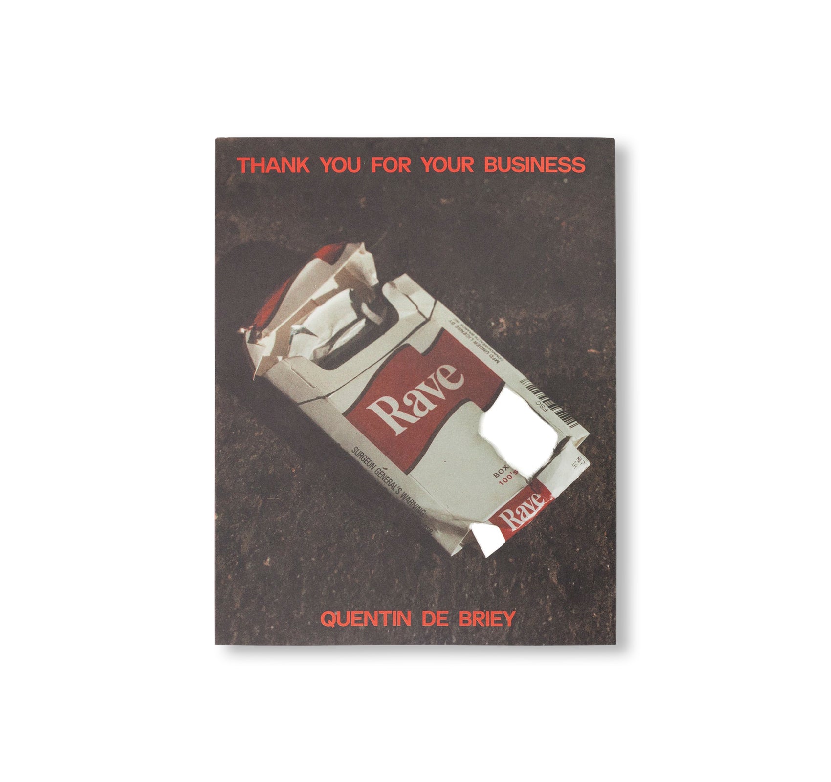 THANK YOU FOR YOUR BUSINESS by Quentin de Briey [SPECIAL EDITION 