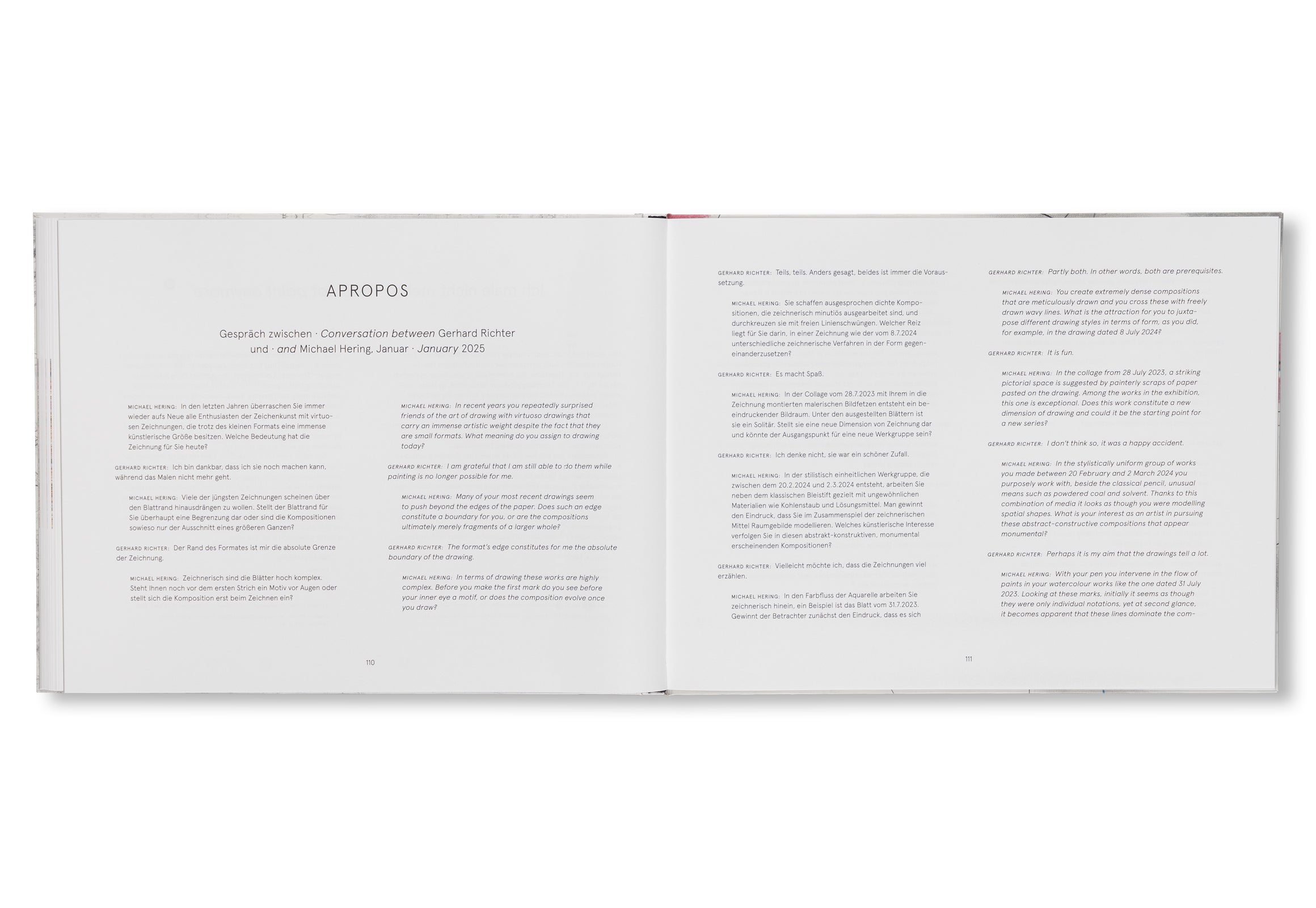 GERHARD RICHTER: 81 ZEICHNUNGEN - 1 STRIP-BILD - 1 EDITION by Gerhard Richter