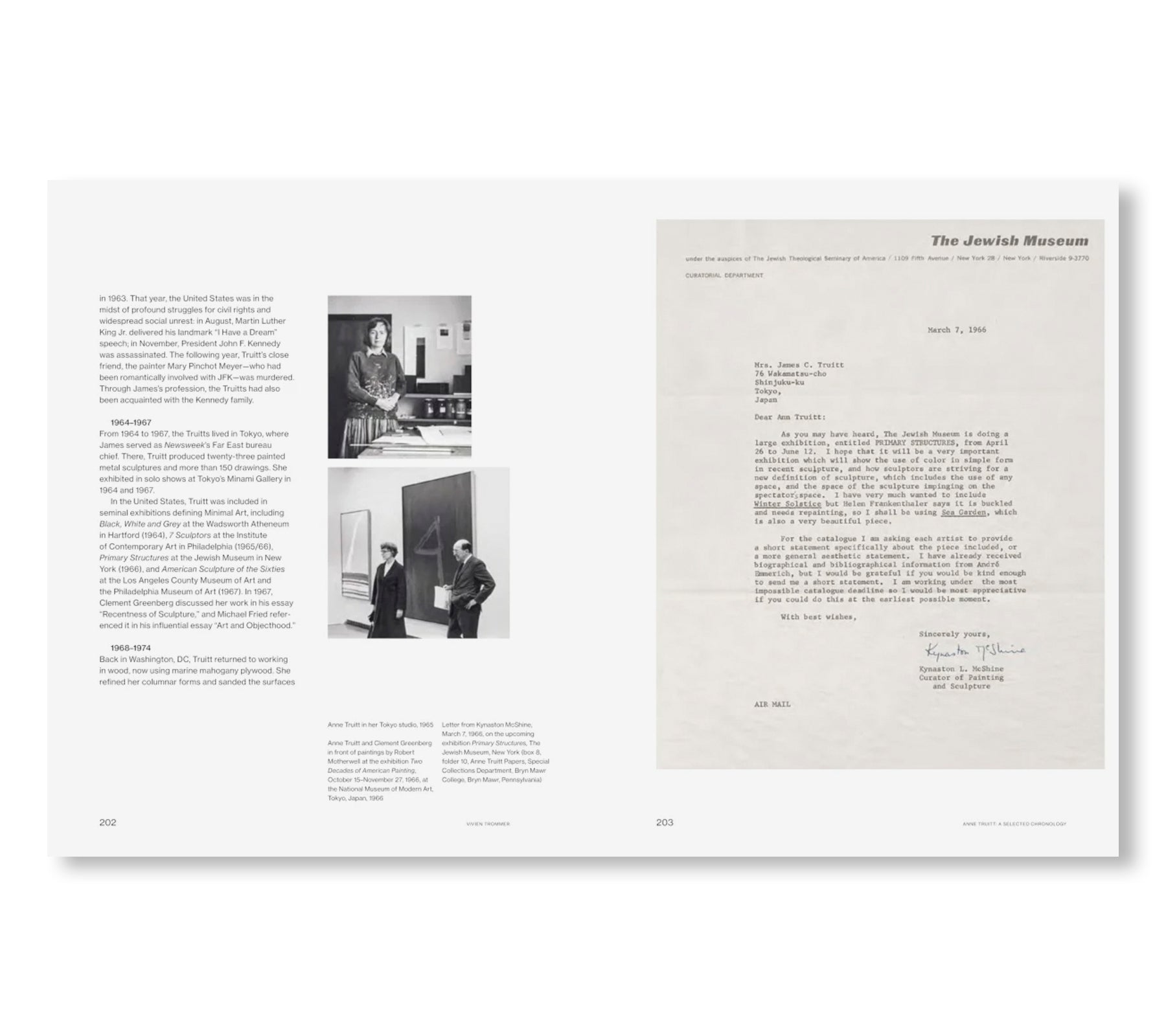 ANNE TRUITT: PIONEER OF MINIMAL ART by Anne Truitt