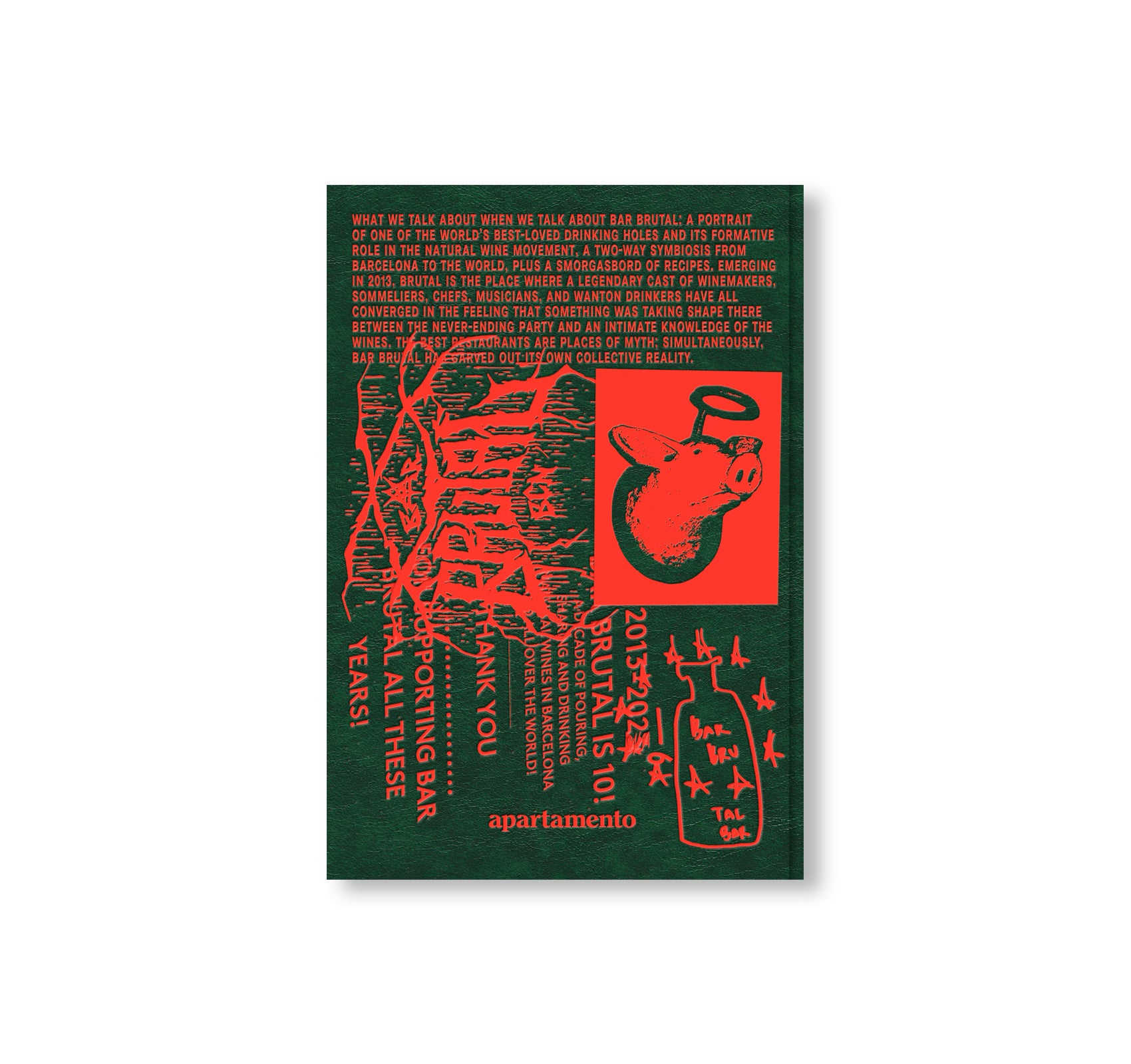 BAR BRUTAL: A COOKBOOK OF REVELATIONS
