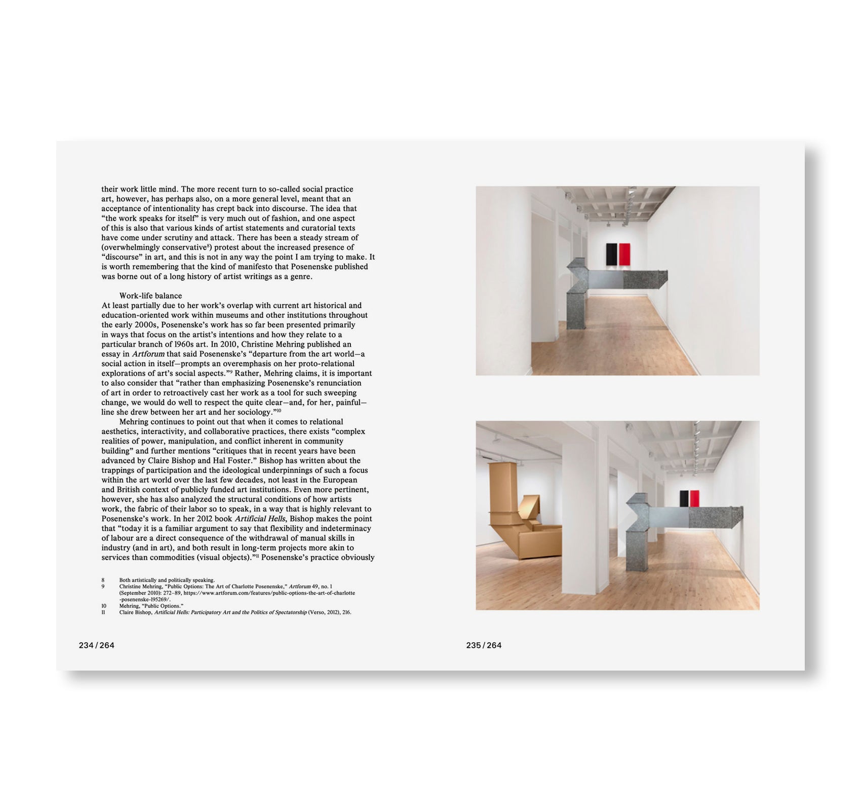 INSTALLATION VIEWS by Charlotte Posenenske