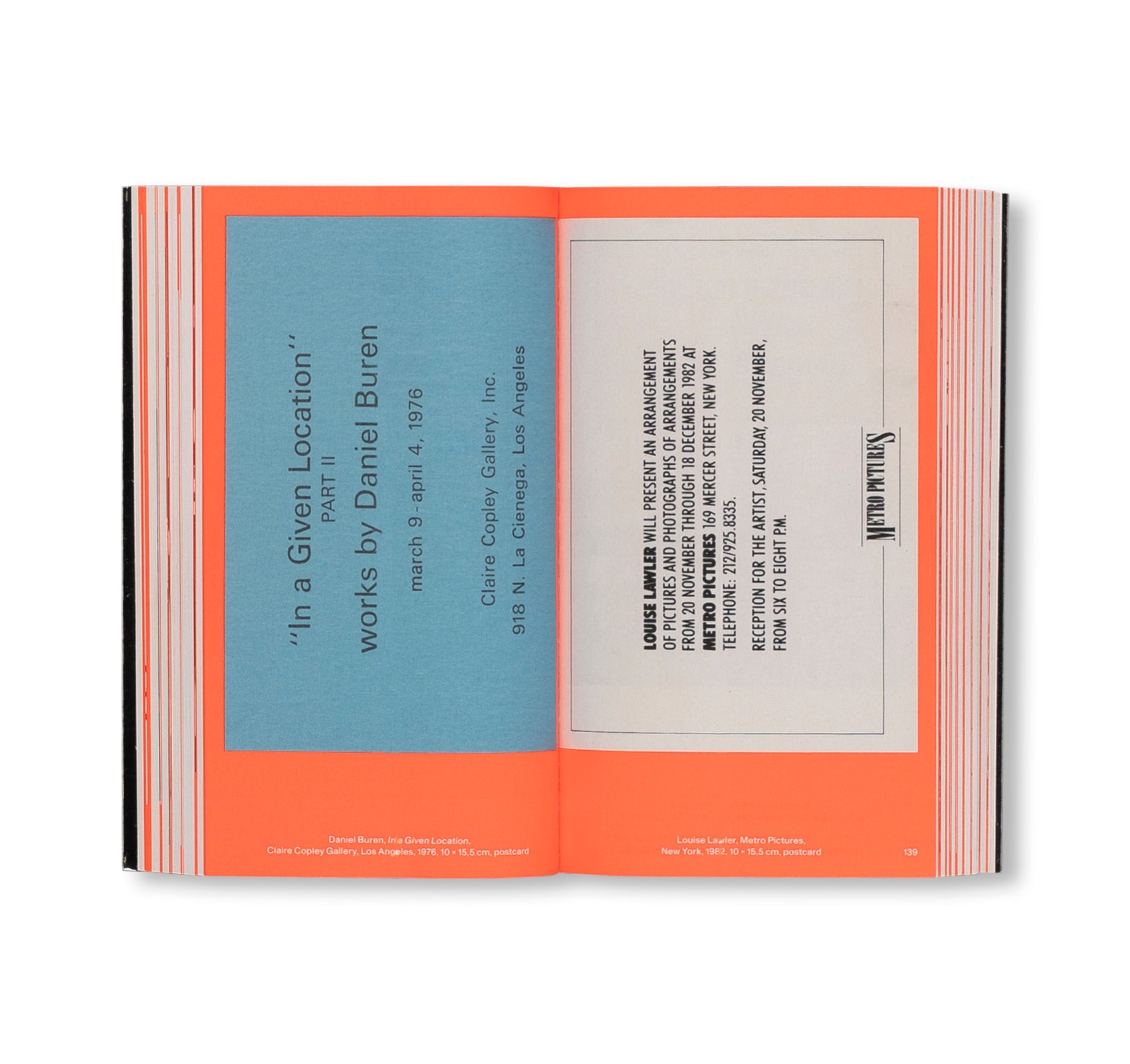 A WORK WILL BE SHOWN. ARTIST’S INVITATIONS AND ANNOUNCEMENTS 1960-2020 by Maurizio Nannucci