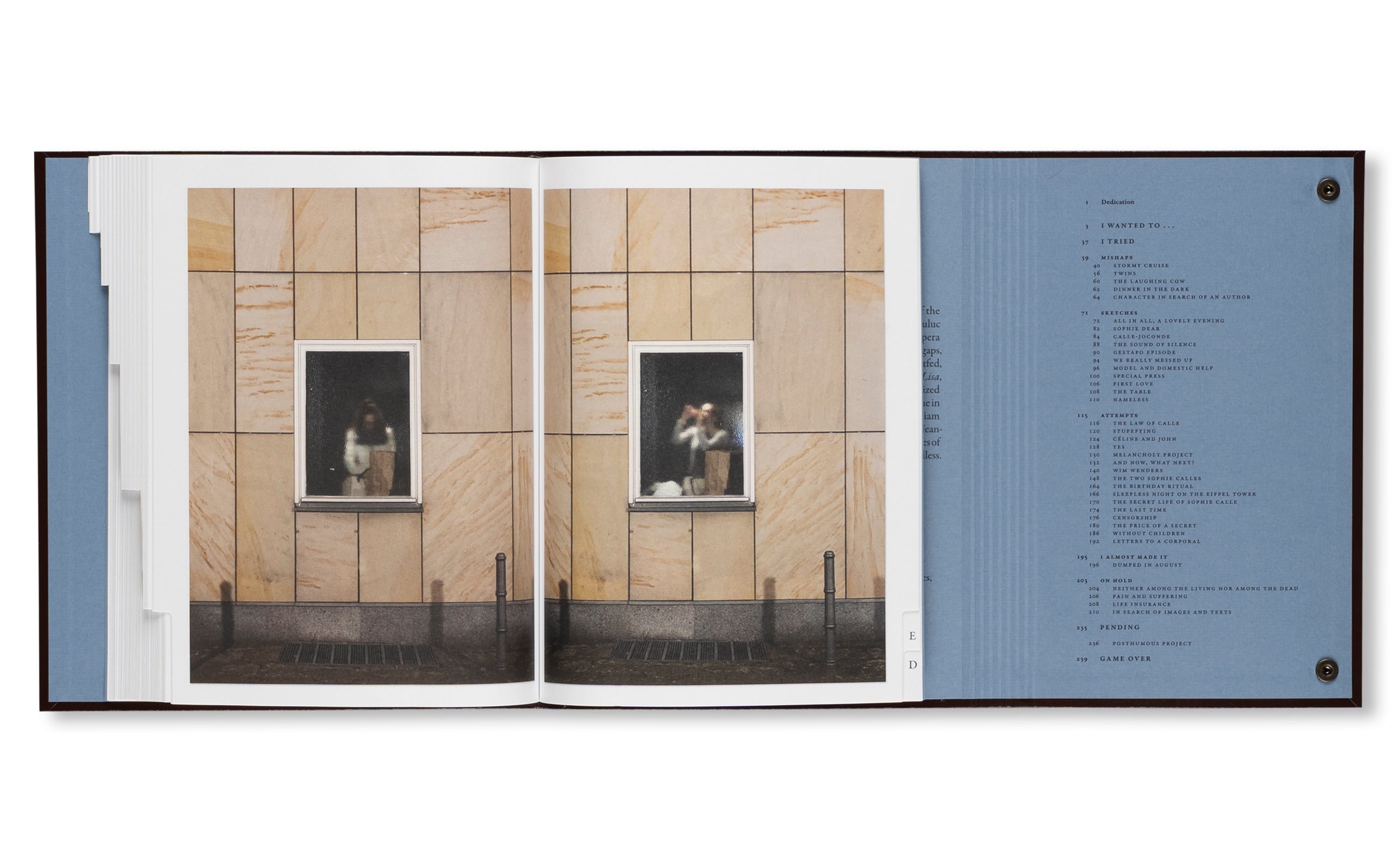 CATALOGUE RAISONNÉ OF THE UNFINISHED by Sophie Calle
