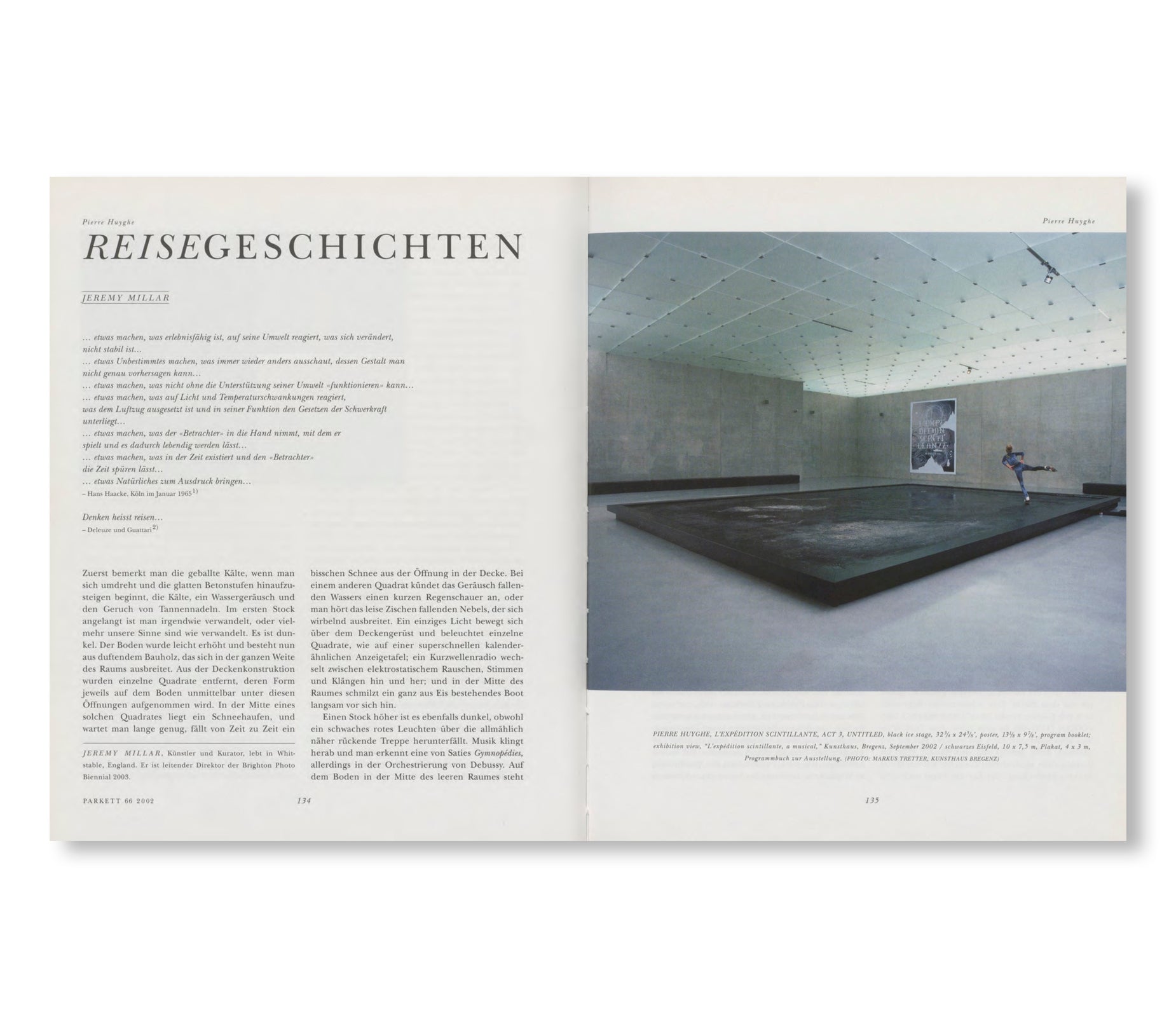 PARKETT NO. 66 ANGELA BULLOCH, DANIEL BUREN, PIERRE HUYGHE