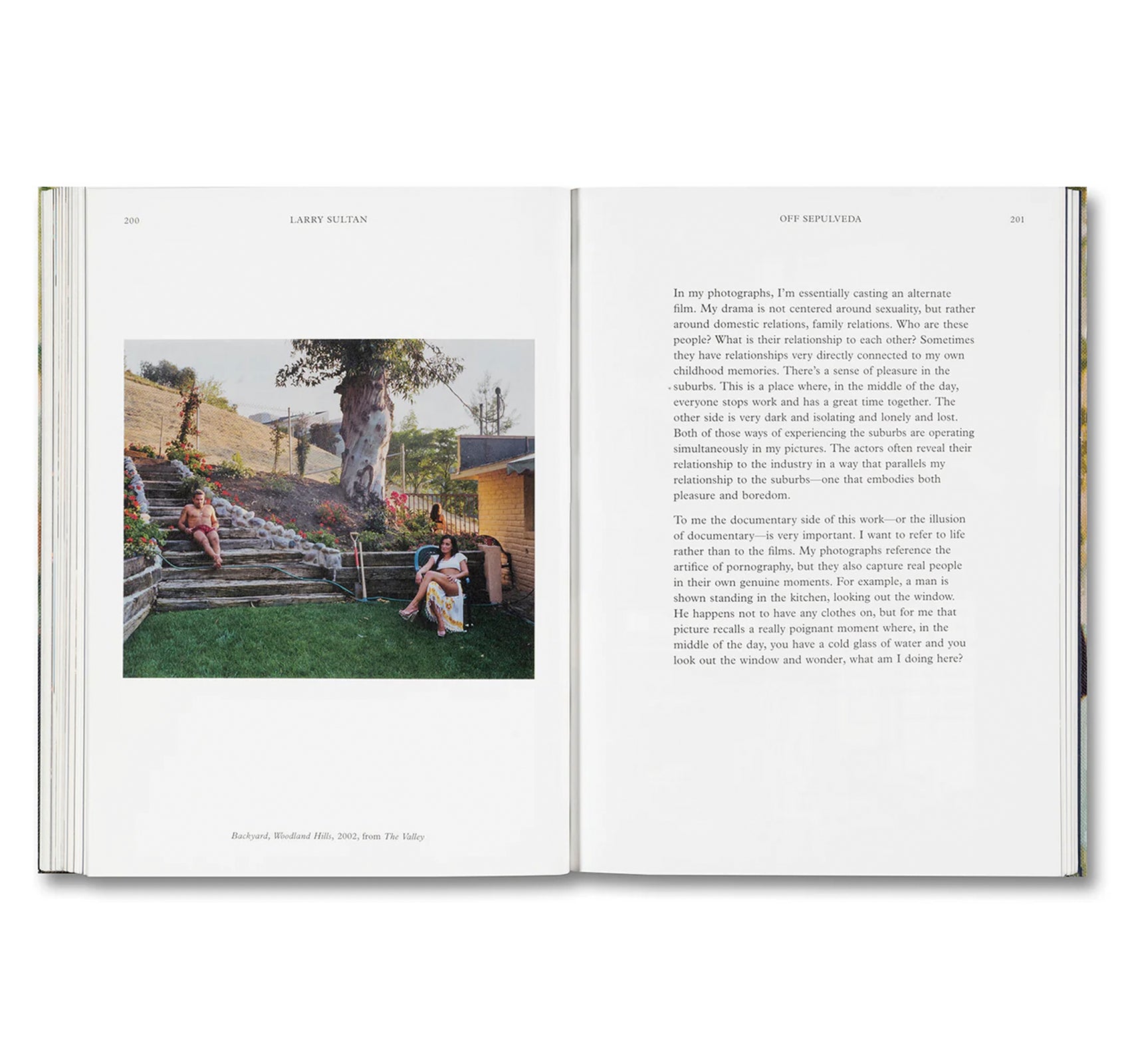 WATER OVER THUNDER: SELECTED WRITINGS by Larry Sultan