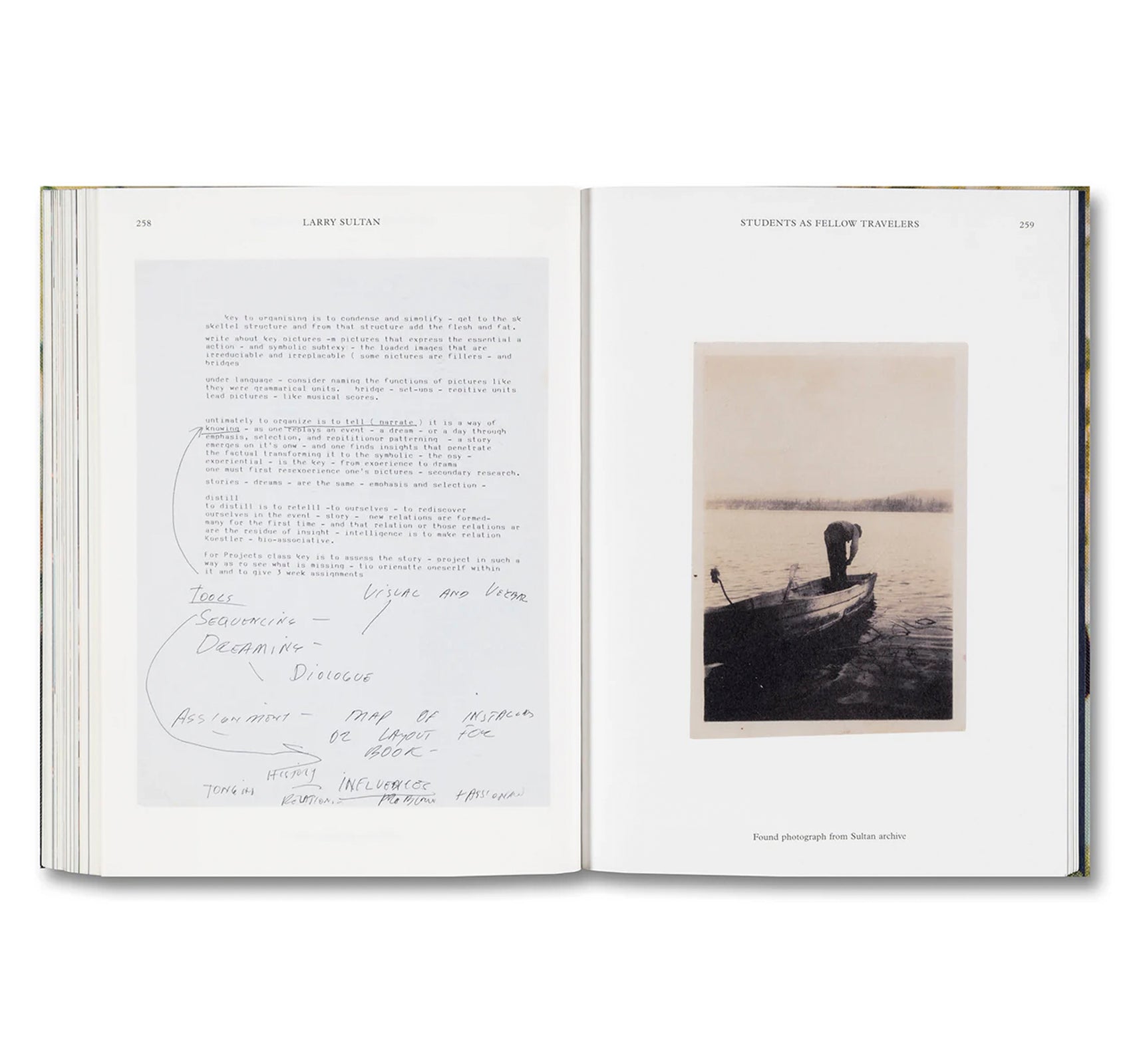 WATER OVER THUNDER: SELECTED WRITINGS by Larry Sultan