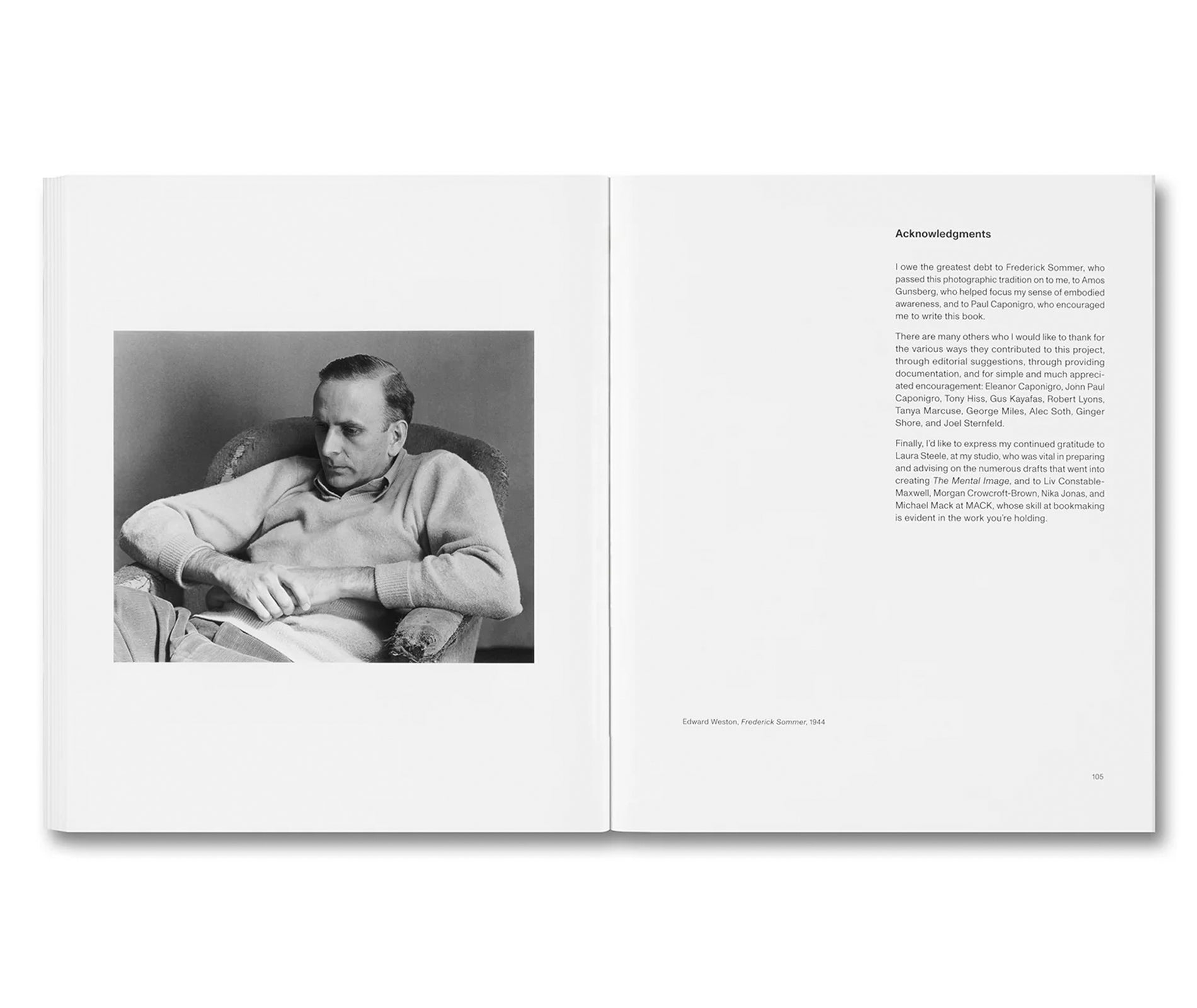 THE MENTAL IMAGE by Stephen Shore