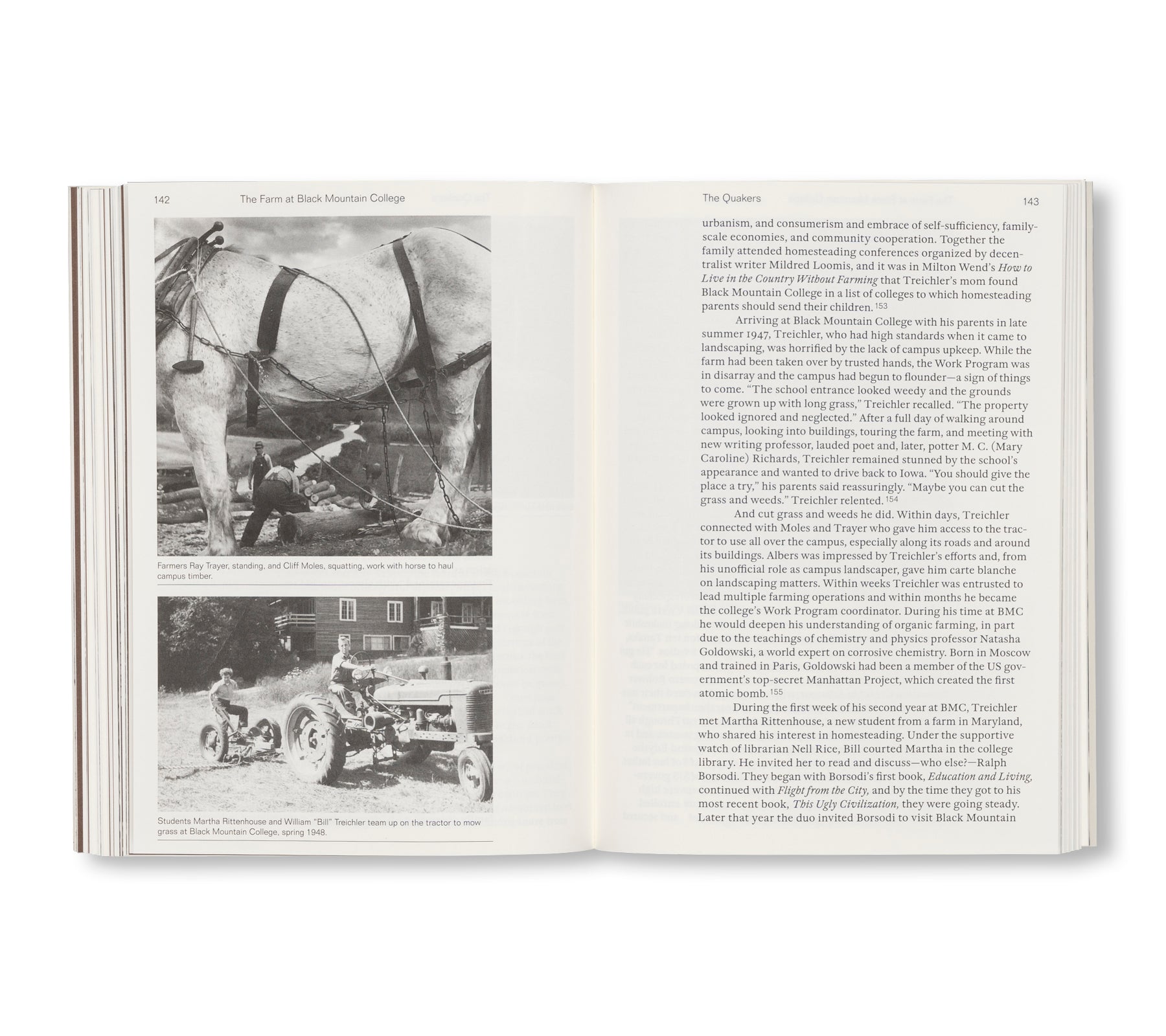 THE FARM AT BLACK MOUNTAIN COLLEGE by David Silver