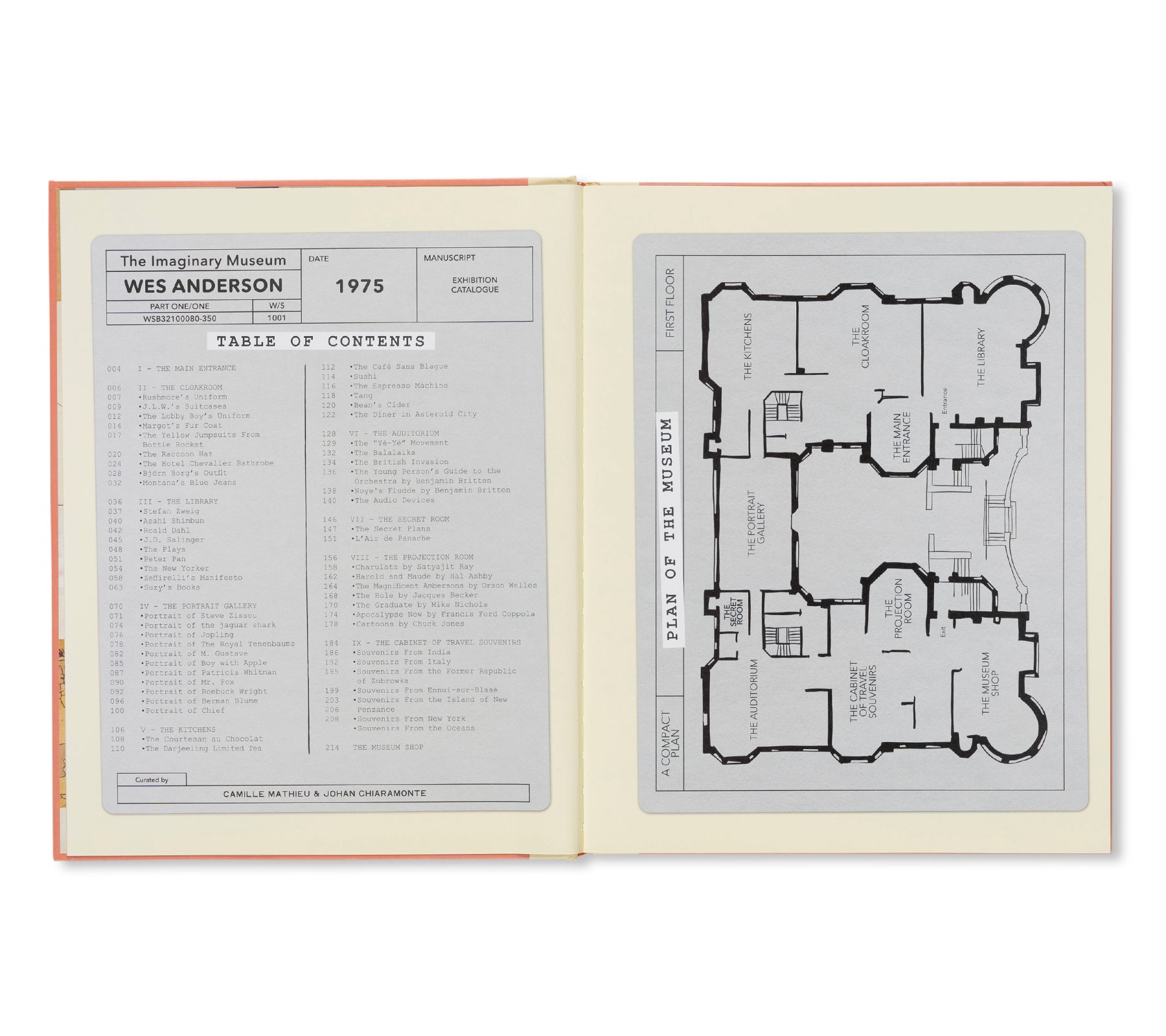 THE MUSEUM OF WES ANDERSON by Wes Anderson, Johan Chiaramonte, Camille Mathieu