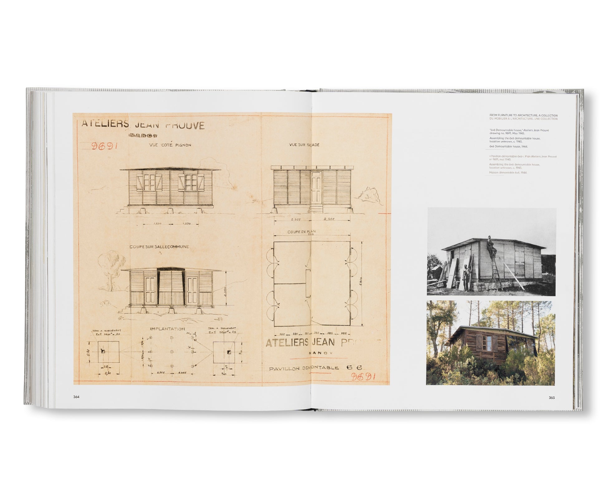 JEAN PROUVÉ, FROM FURNITURE TO ARCHITECTURE by Jean Prouvé