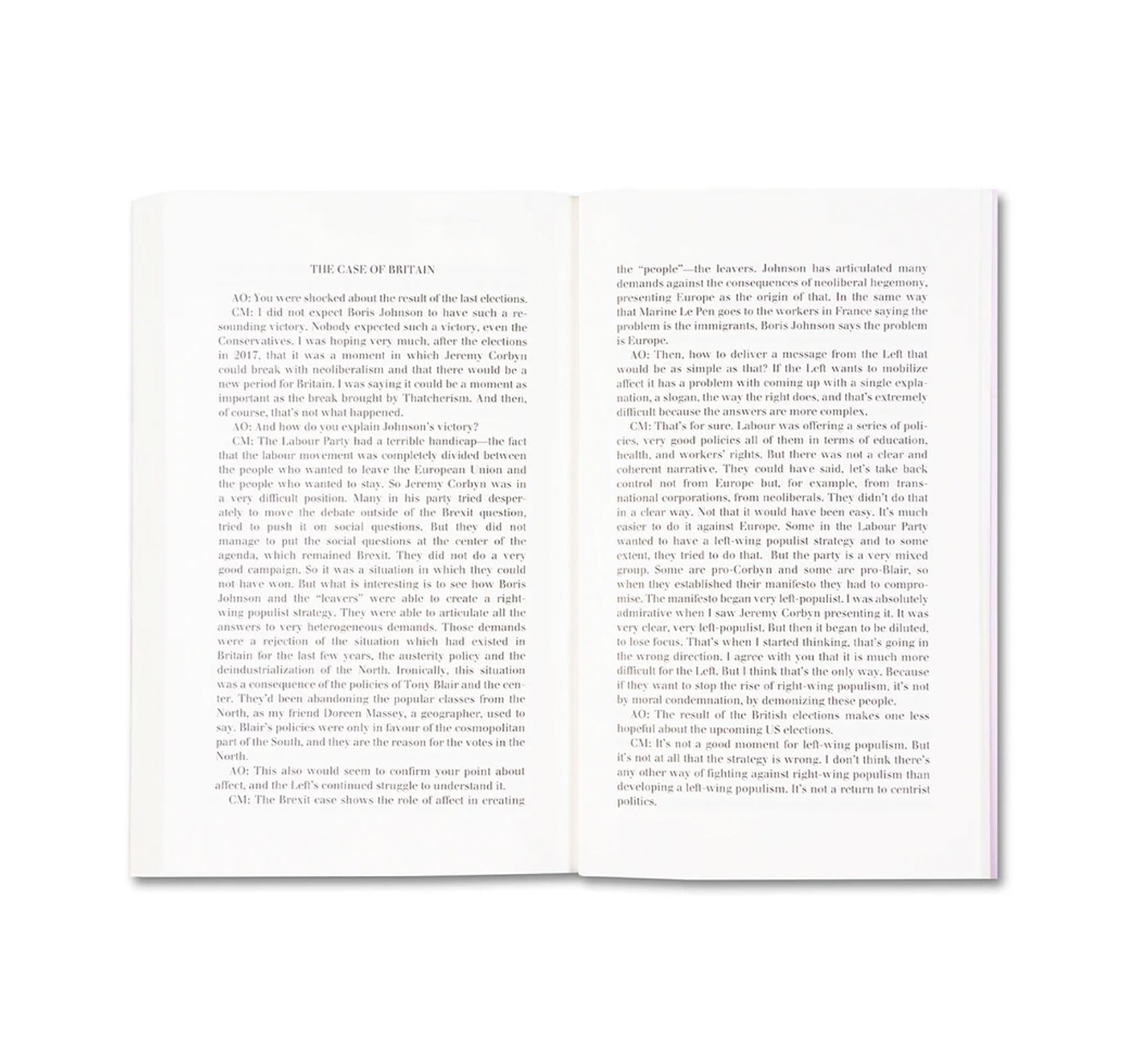 POLITICS AND PASSIONS by Anna Ostoya & Chantal Mouffe