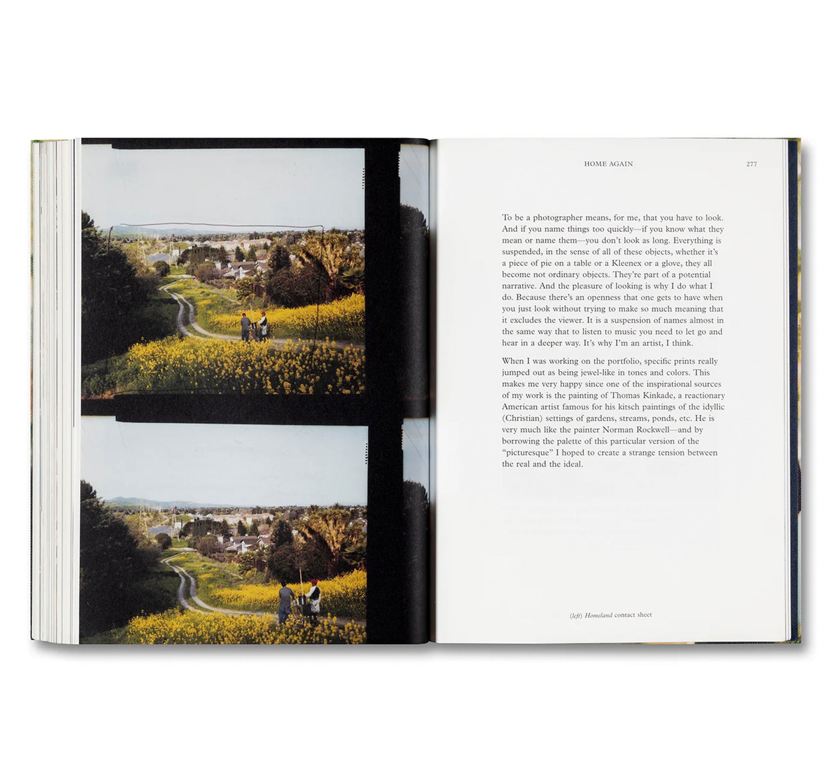 WATER OVER THUNDER: SELECTED WRITINGS by Larry Sultan