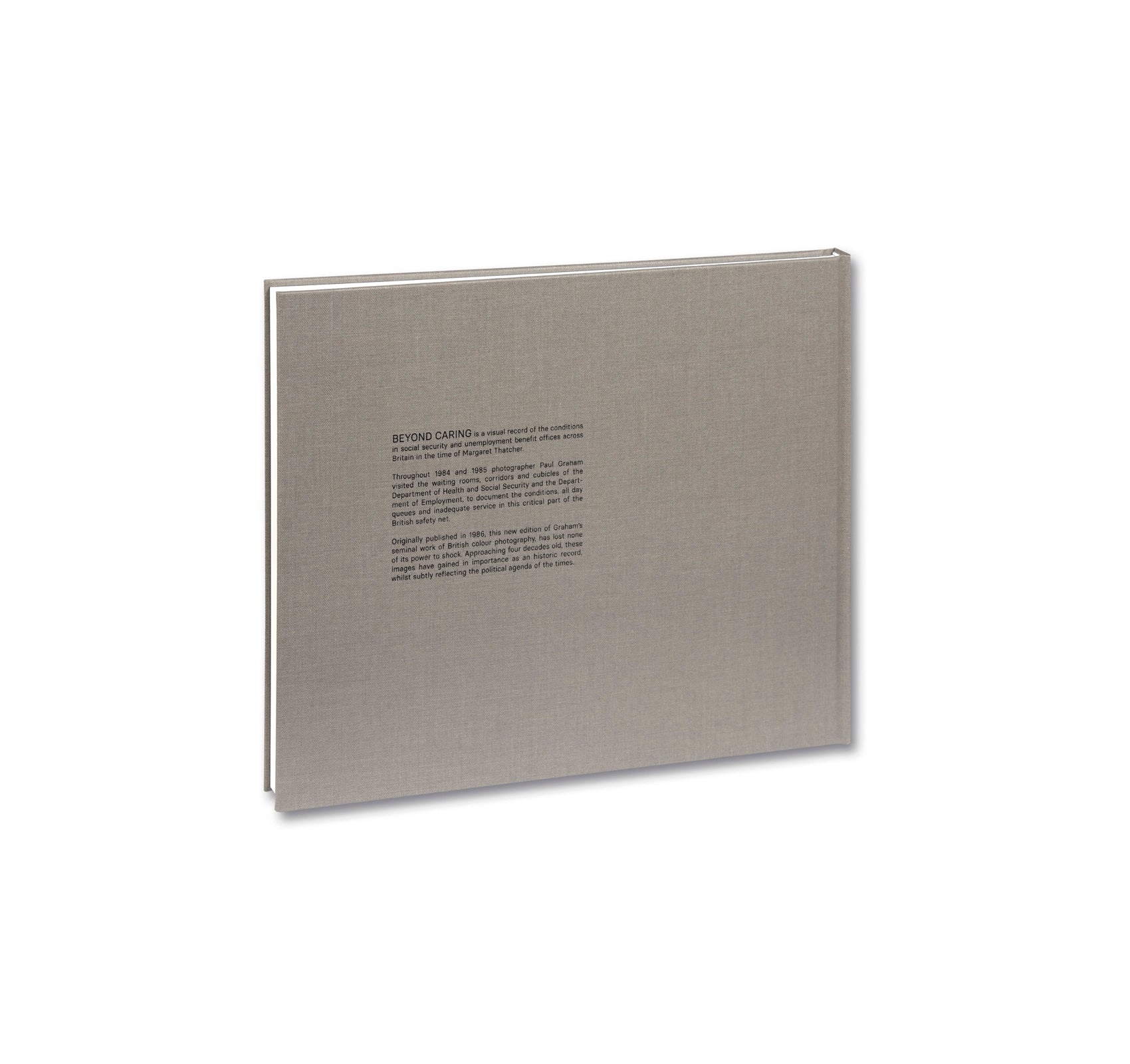 BEYOND CARING by Paul Graham [SIGNED]