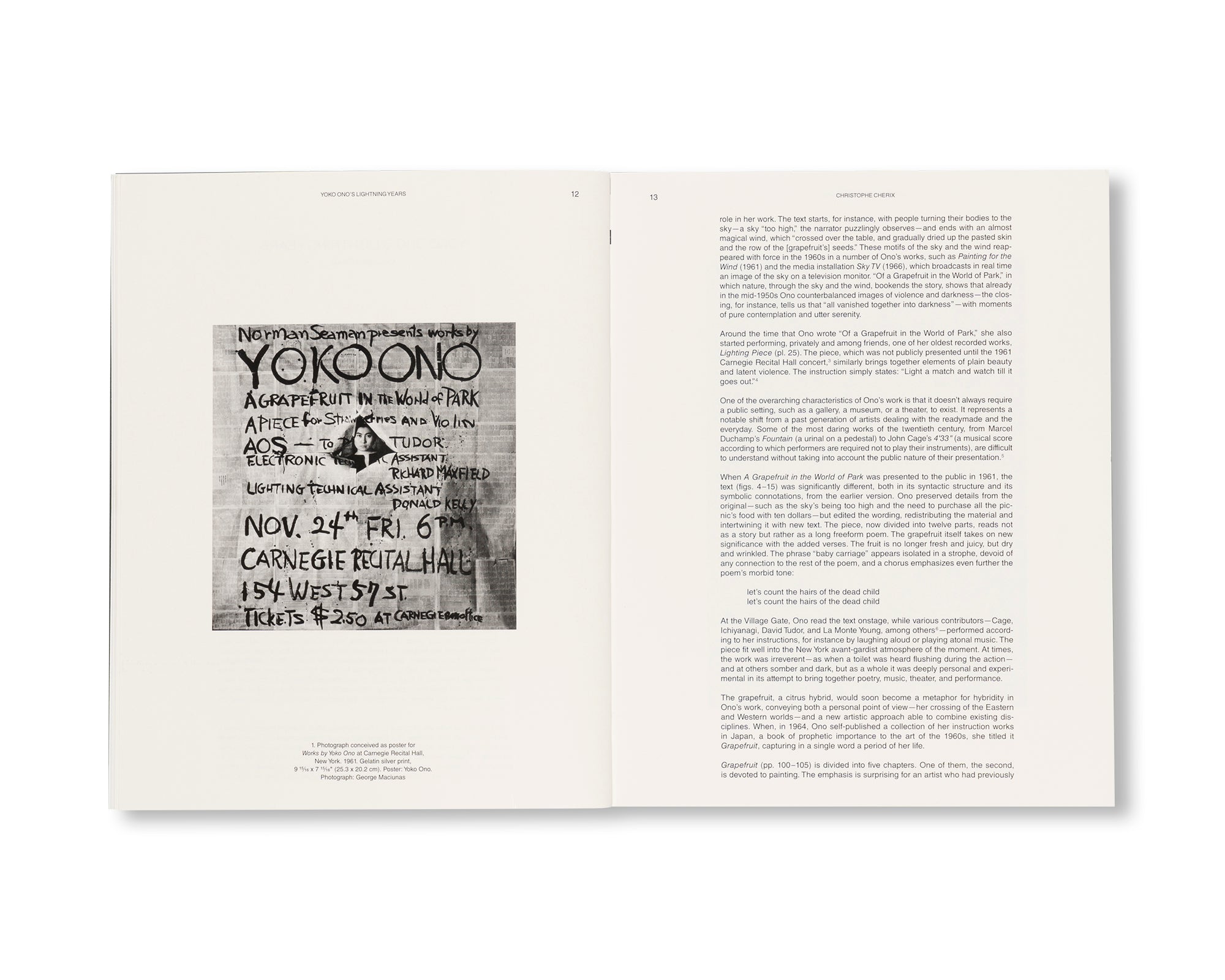 ONE WOMAN SHOW, 1960–1971 by Yoko Ono