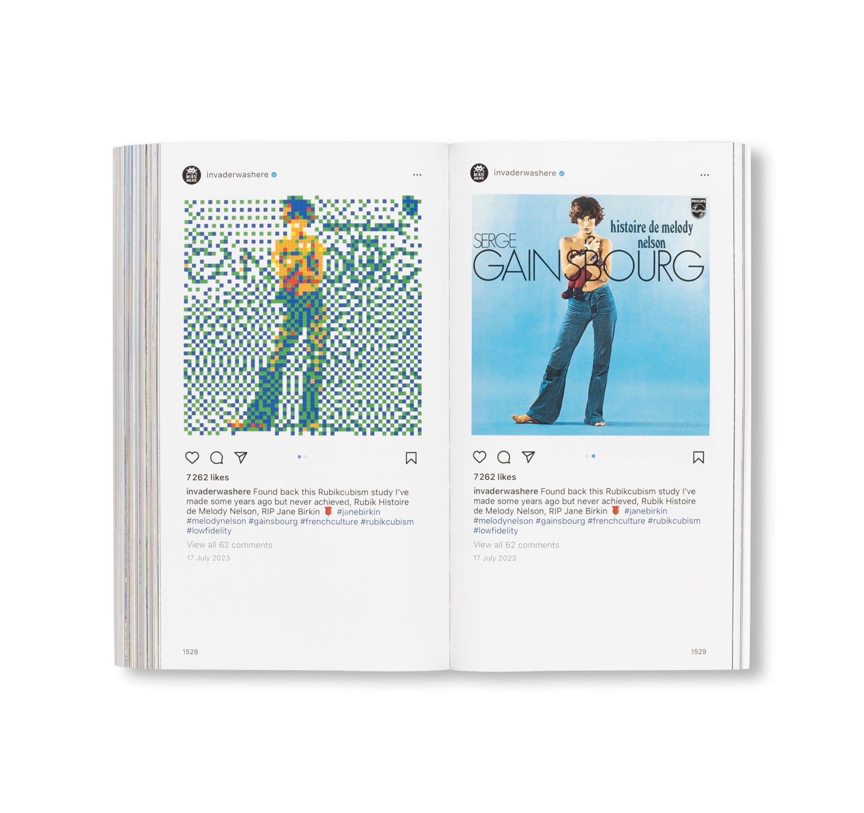 @INVADERWASHERE: TEN YEARS ON INSTAGRAM by Invader