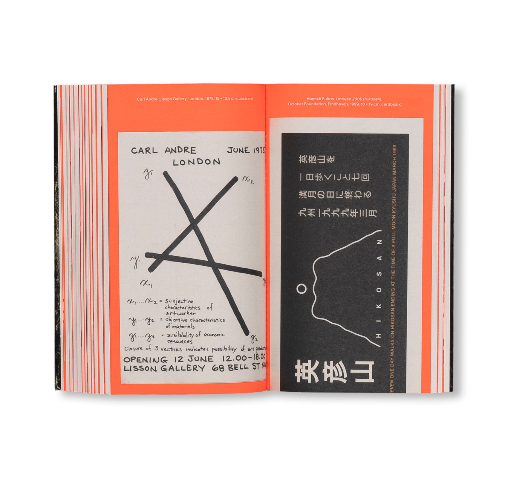 A WORK WILL BE SHOWN. ARTIST’S INVITATIONS AND ANNOUNCEMENTS 1960-2020 by Maurizio Nannucci