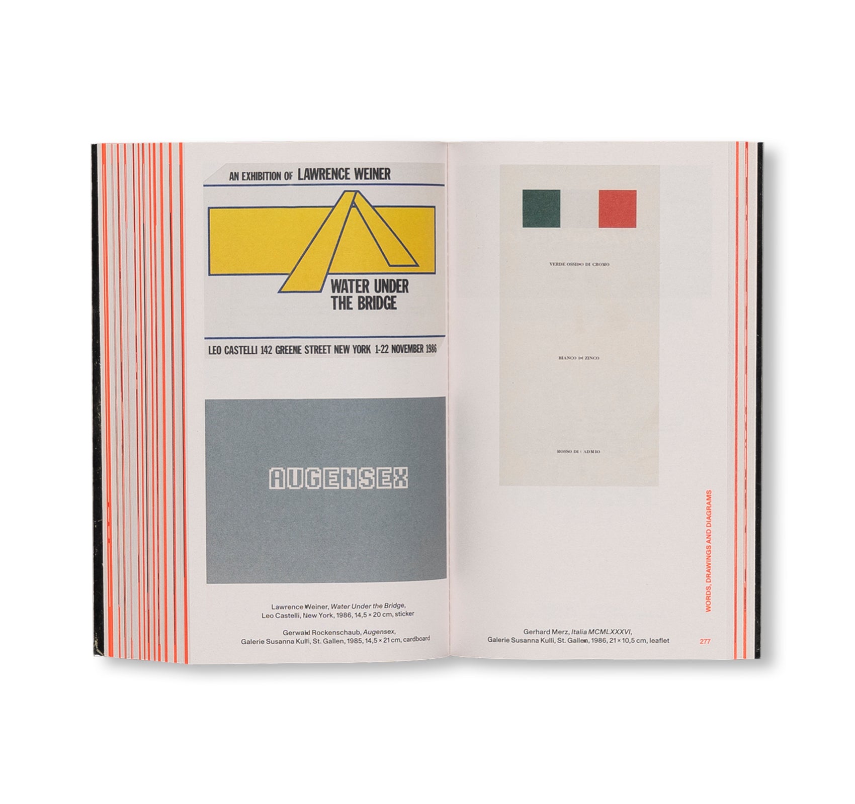 A WORK WILL BE SHOWN. ARTIST’S INVITATIONS AND ANNOUNCEMENTS 1960-2020 by Maurizio Nannucci