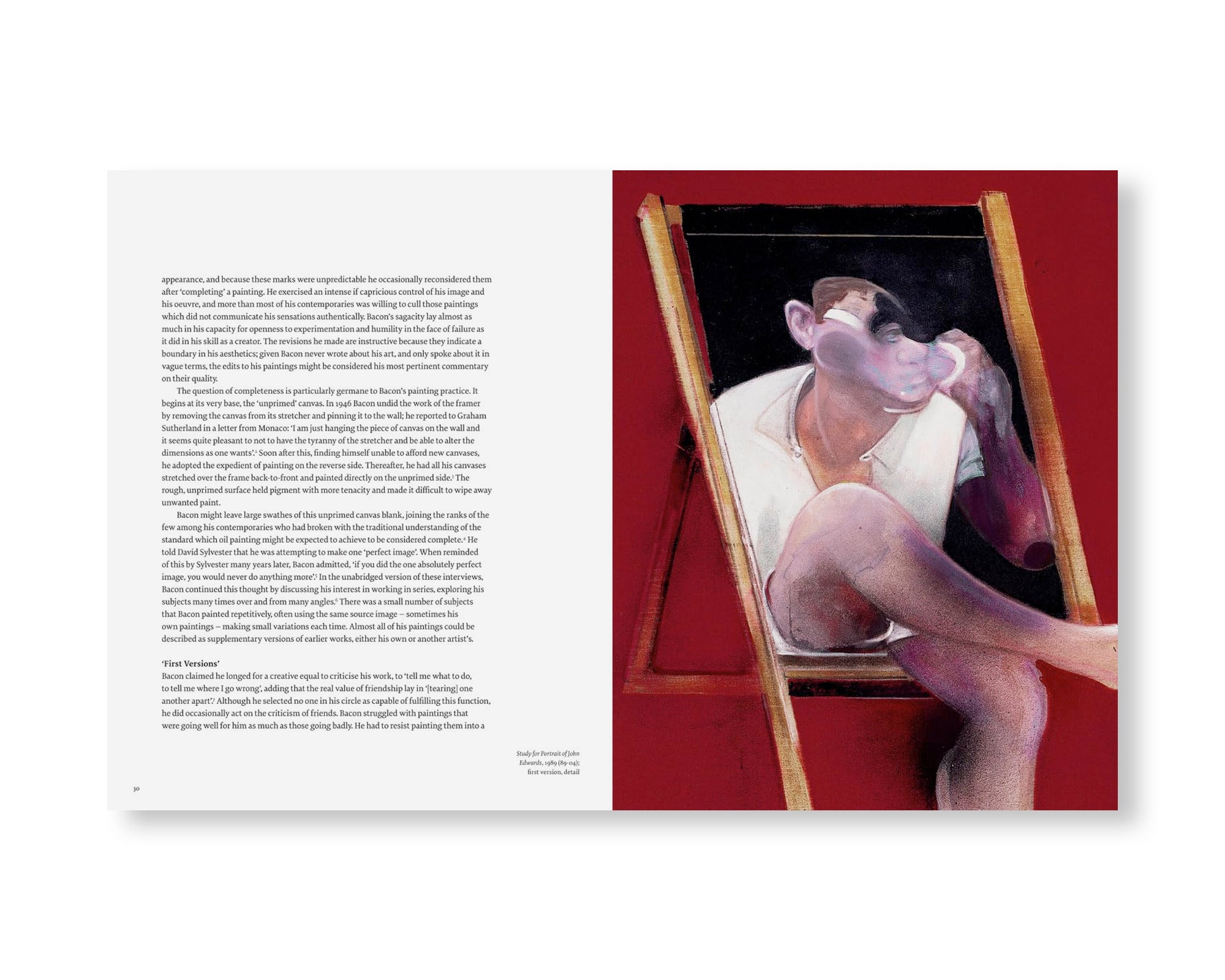 REVISIONS: FRANCIS BACON IN THE ACT PAINTING by Francis Bacon