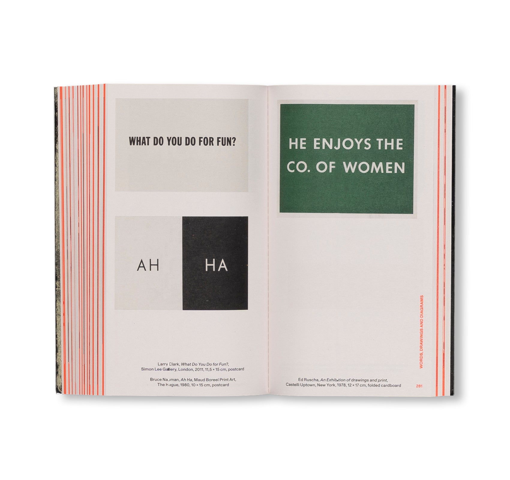 A WORK WILL BE SHOWN. ARTIST’S INVITATIONS AND ANNOUNCEMENTS 1960-2020 by Maurizio Nannucci