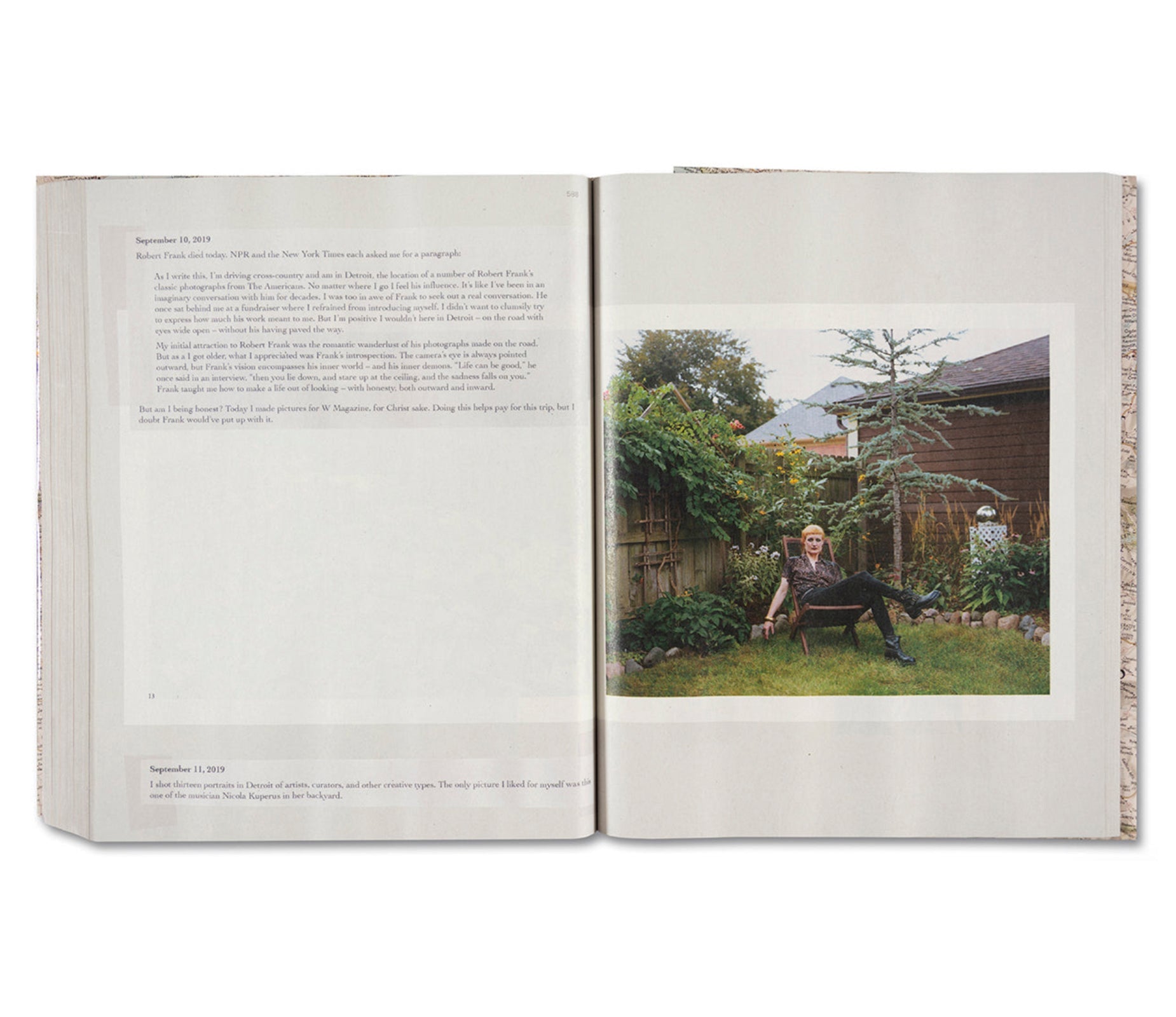 GATHERED LEAVES ANNOTATED by Alec Soth