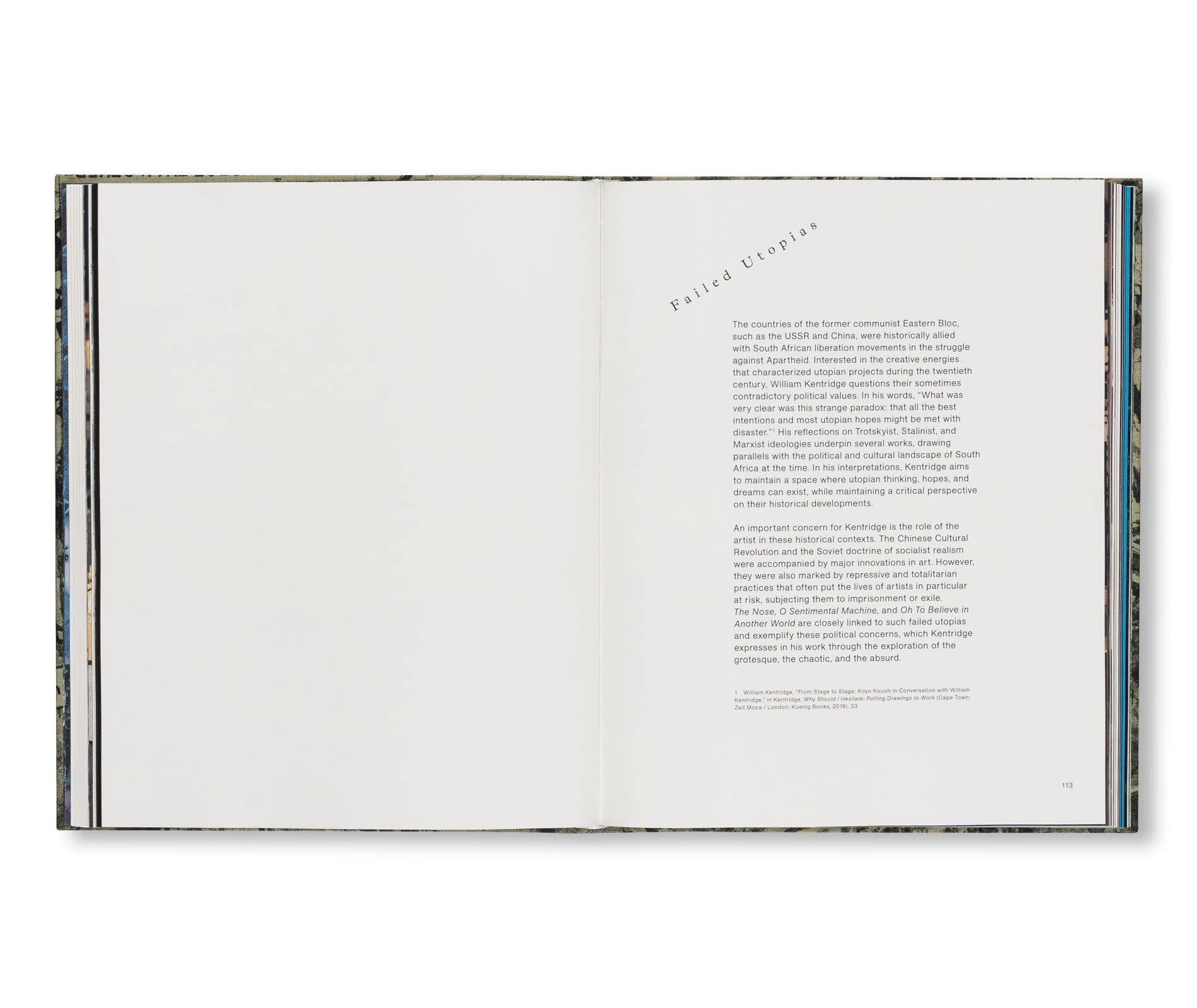 JE N'ATTENDS PLUS by William Kentridge [ENGLISH EDITION]