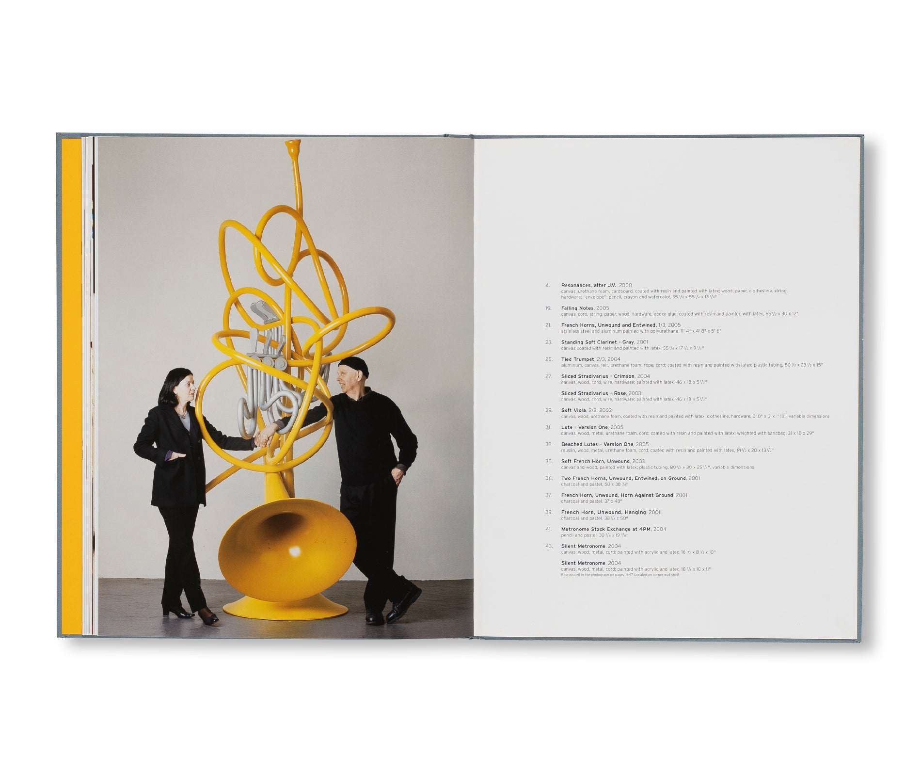 THE MUSIC ROOM by Claes Oldenburg, Coosje van Bruggen