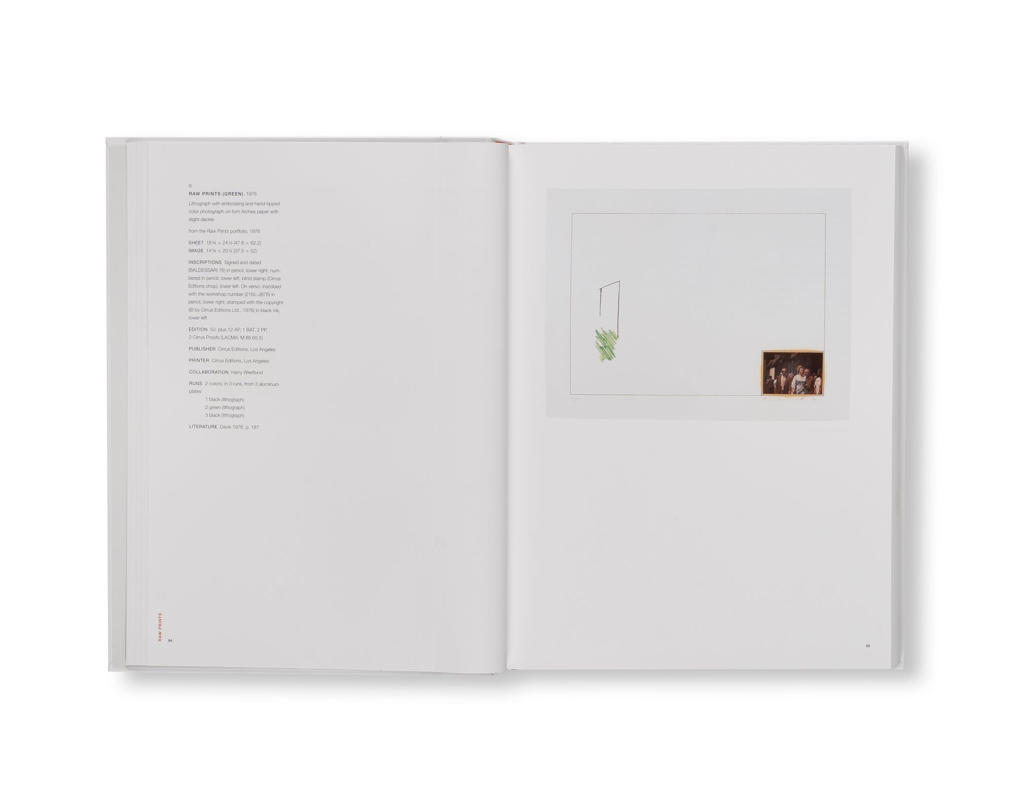 A CATALOGUE RAISONNE OF PRINTS & MULTIPLES 1971–2007 by John Baldessari