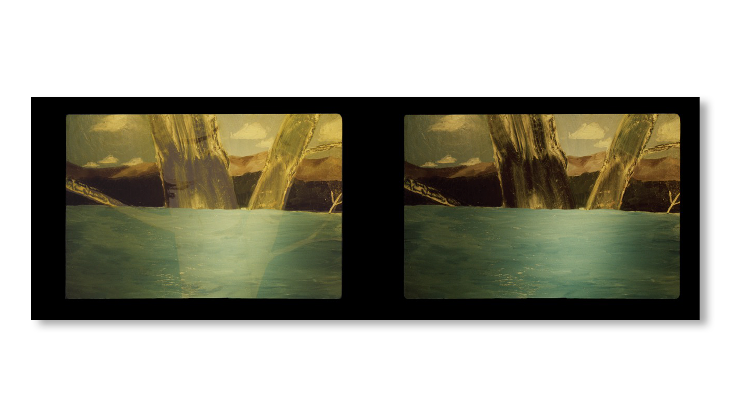 SLIDES OF A CHANGING PAINTING by Robert Gober