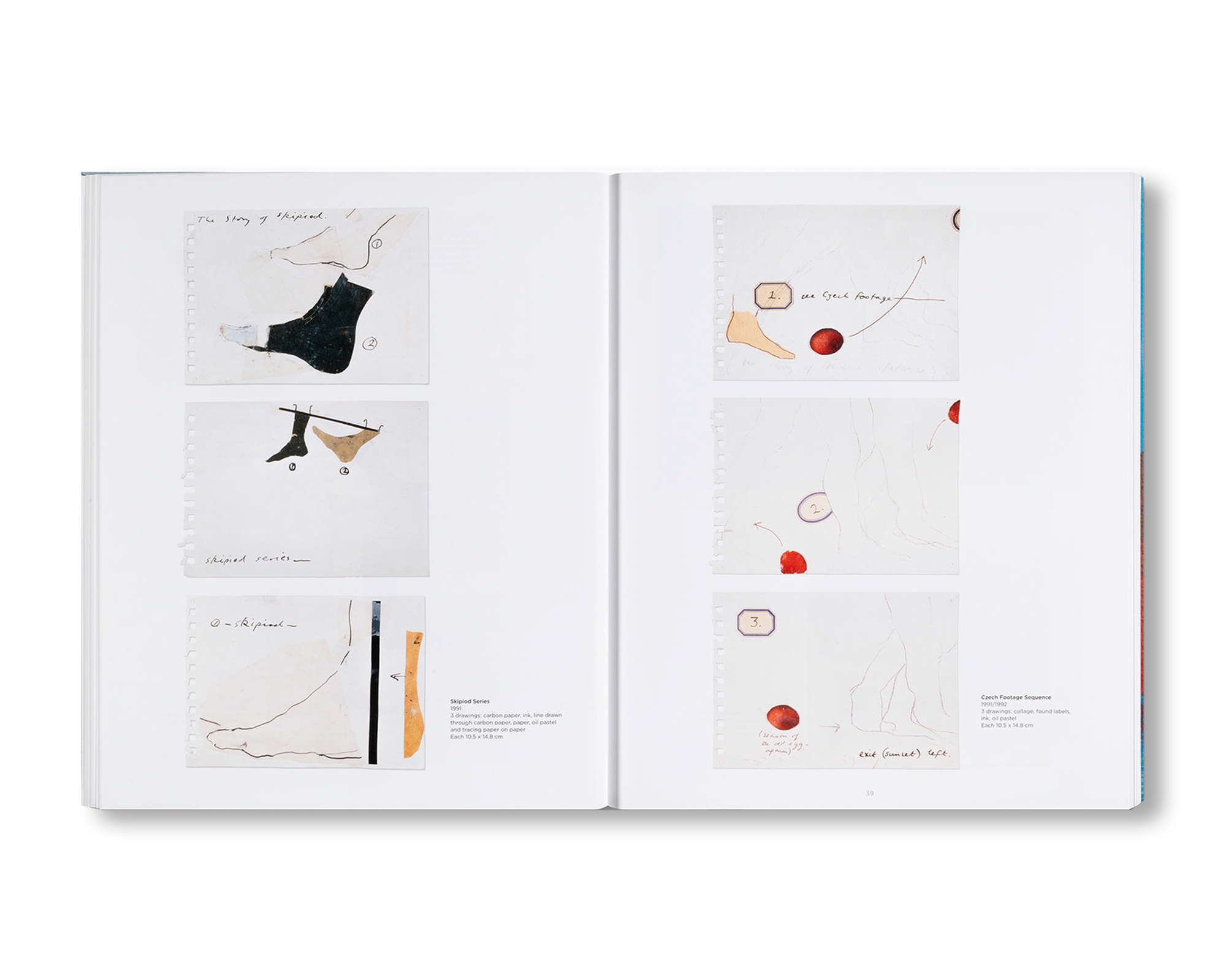 BASE MATTER AND UNCOMMON SOLVENT: DRAWINGS, PRINTS, COLLAGES, AND OBJECTS 1988–2024 by Tacita Dean