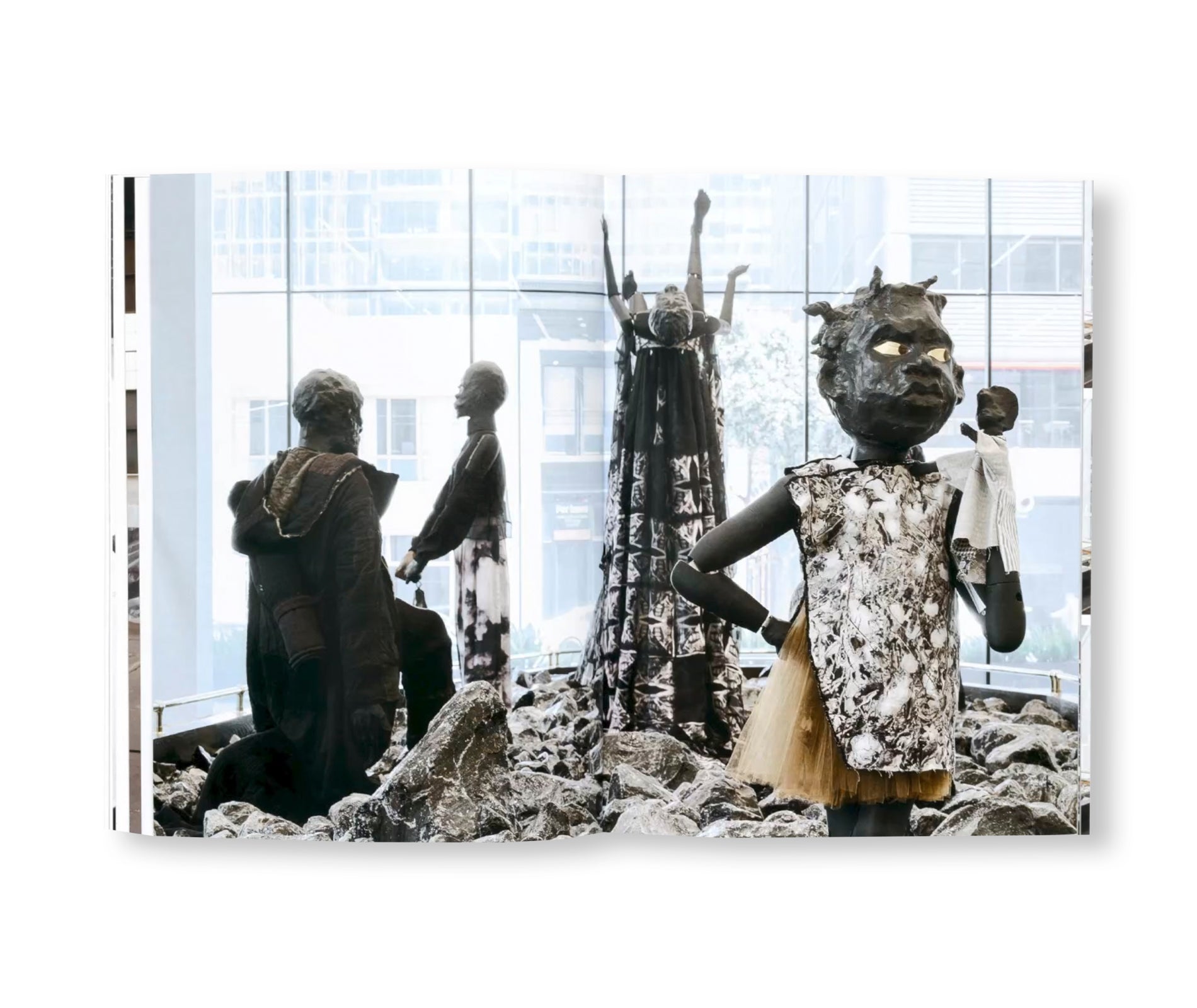 FORTUNA AND THE IMMORTALITY GARDEN (MACHINE): A RESPITE FOR THE WEARY TIME-TRAVELER. FEATURING A RITE OF ANCIENT INTELLIGENCE CARRIED OUT BY THE GARDENERS TOWARD THE CONTINUED IMPROVEMENT OF THE HUMAN SPECIOUS BY KARA E-WALKER by Kara Walker