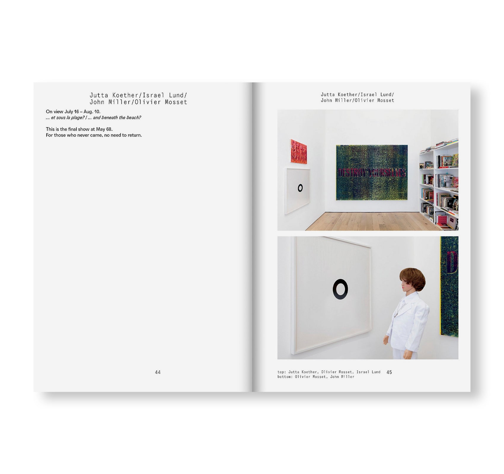 MAY 68 BOOKS & RECORDS by Bob Nickas