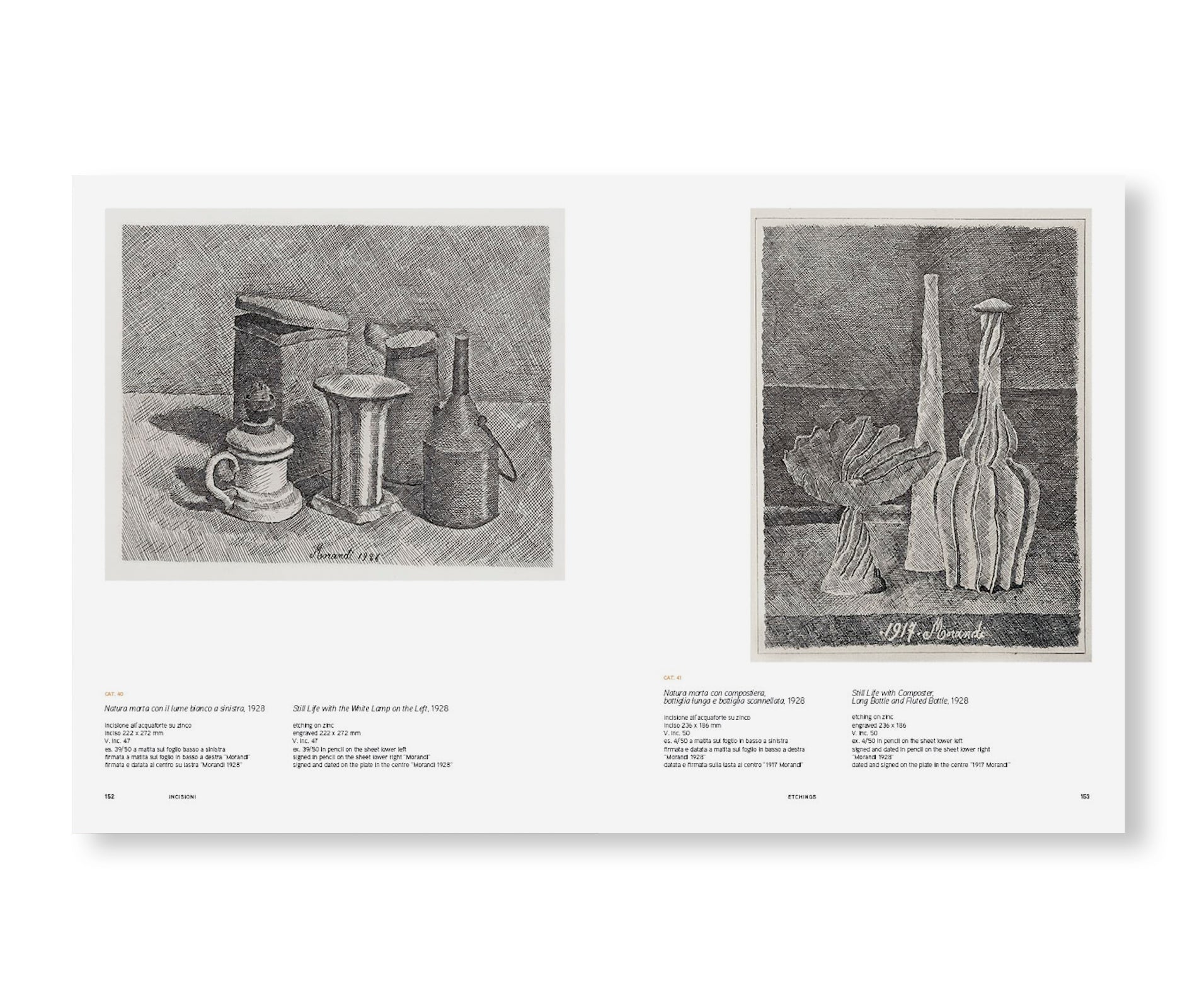 GIORGIO MORANDI: WORKS FROM THE ANTONIO AND MATILDE CATANESE COLLECTION by Giorgio Morandi