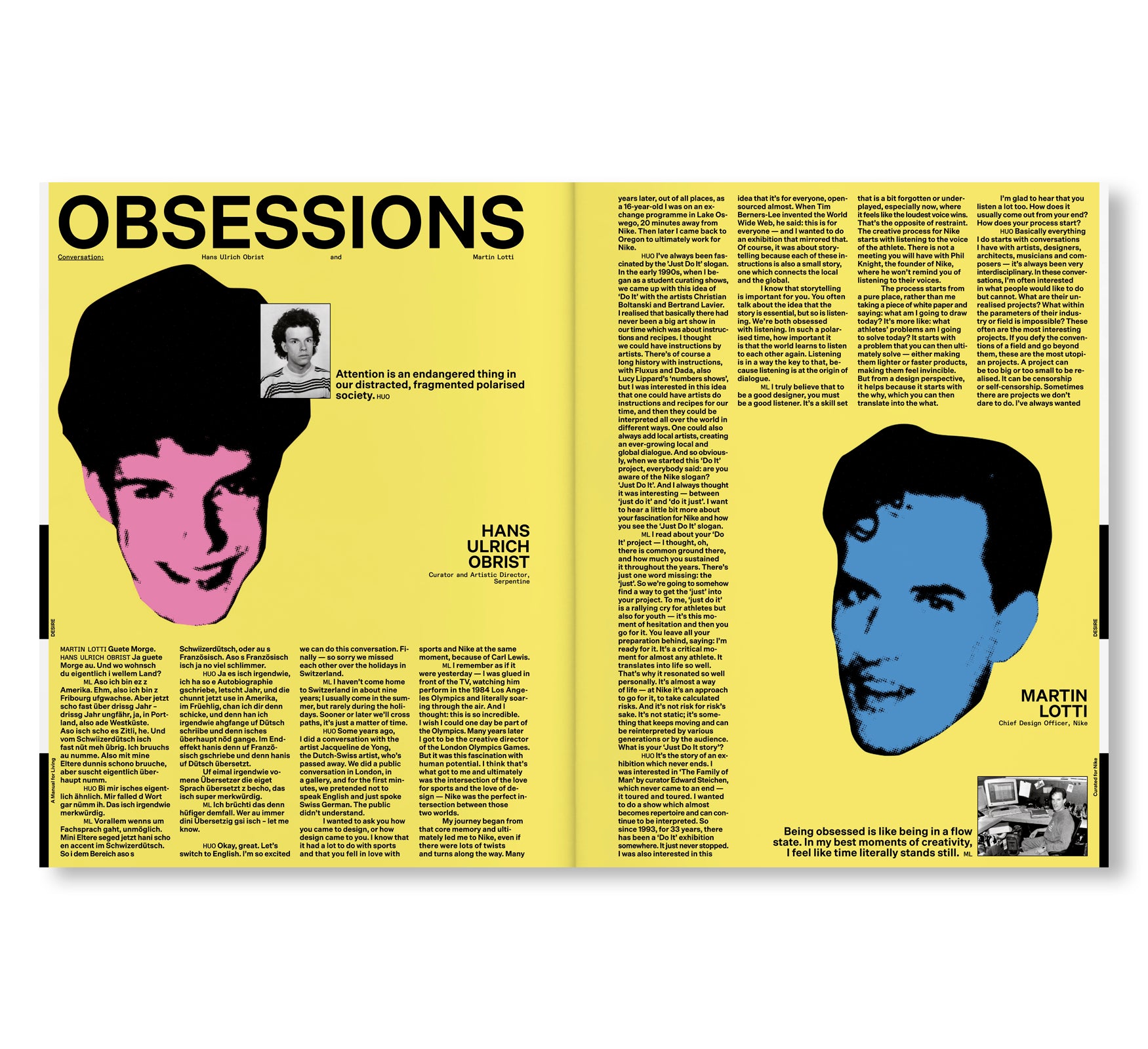 A MANUAL FOR LIVING CURATED FOR NIKE