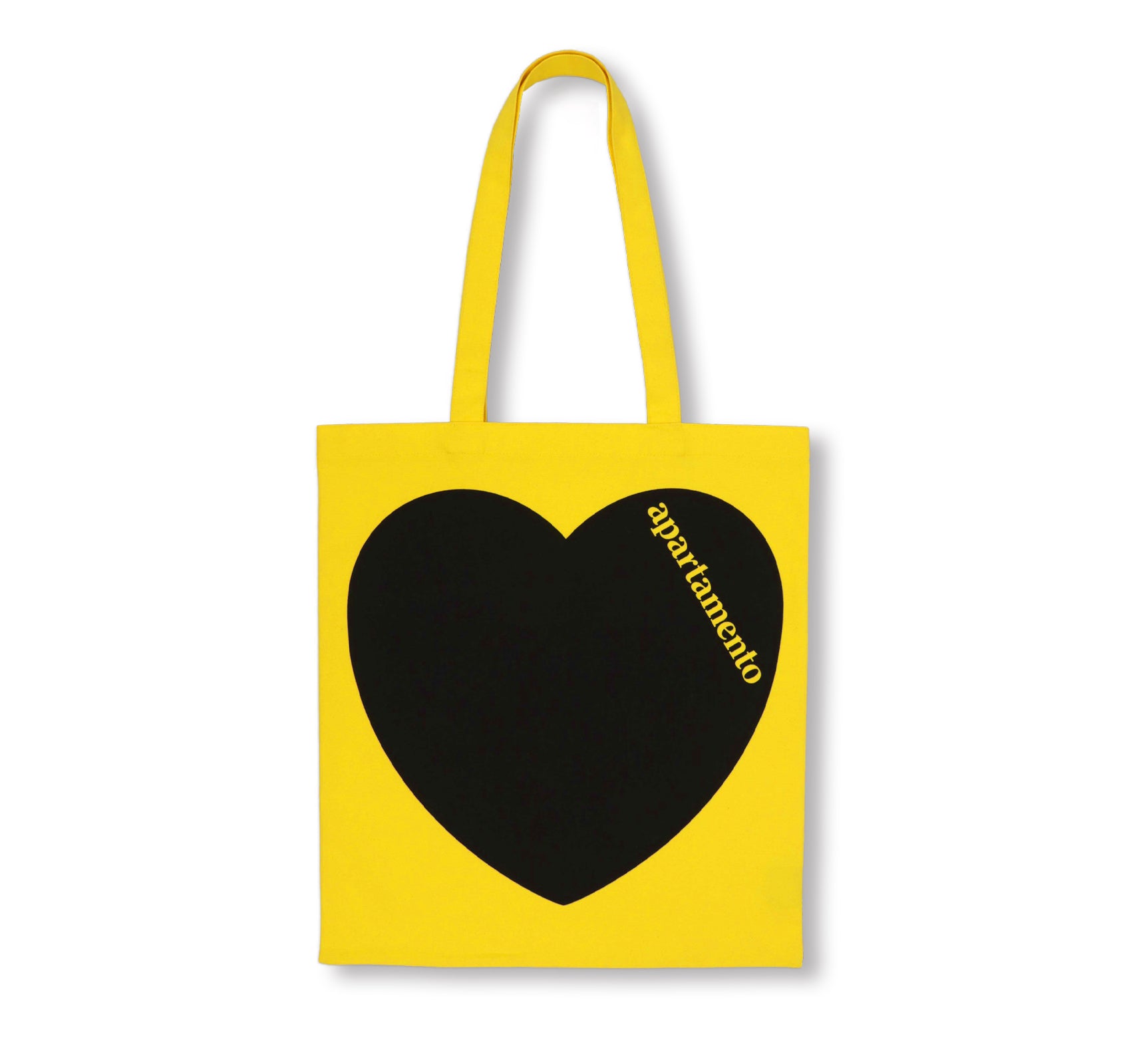 APARTAMENTO HEART TOTE BAG (YELLOW)