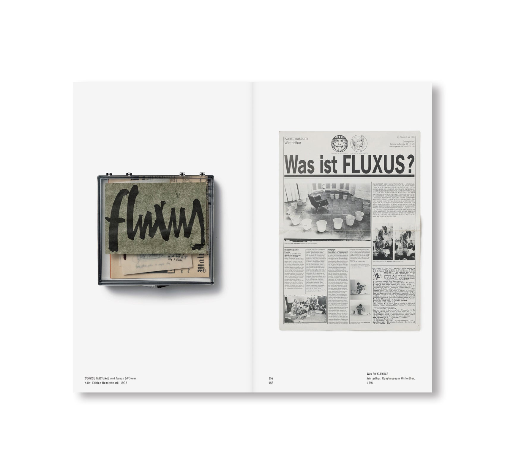 KIYOSATO MUSEUM OF CONTEMPORARY ART. ARCHIVE Ⅱ: FLUXUS AND ITS SURROUNDINGS