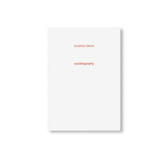 AUTOBIOGRAPHY N.4 by Jonathan Monk