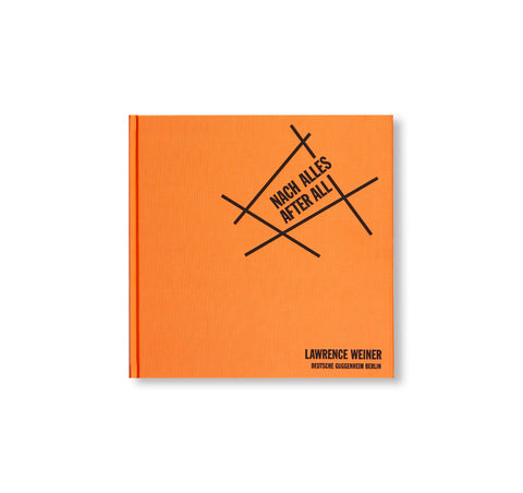 NACH ALLES / AFTER ALL by Lawrence Weiner