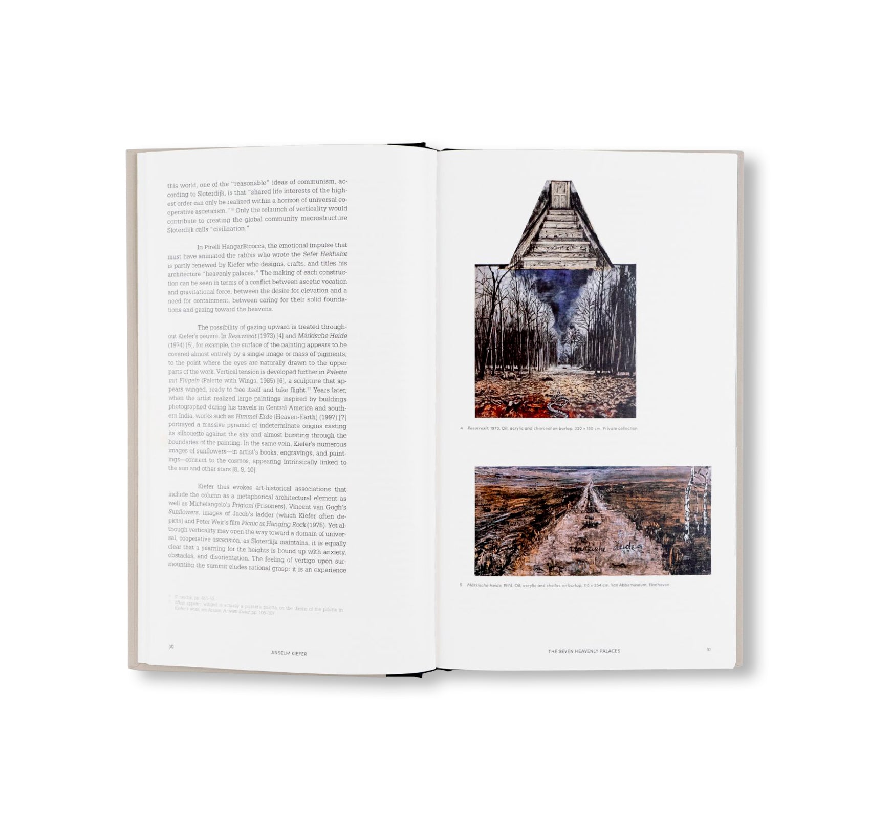 THE SEVEN HEAVENLY PALACES by Anselm Kiefer