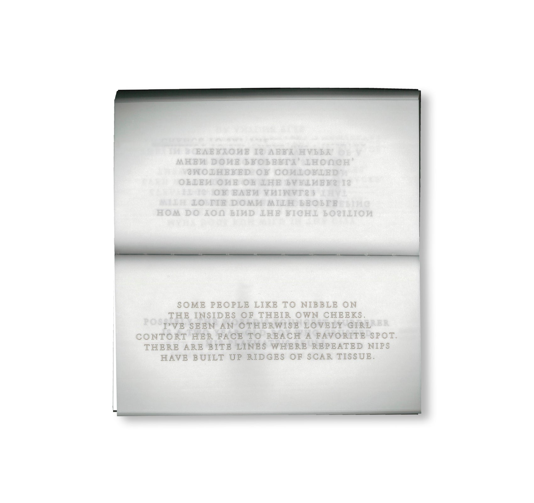 LIVING by Jenny Holzer [SECOND PRINTING]
