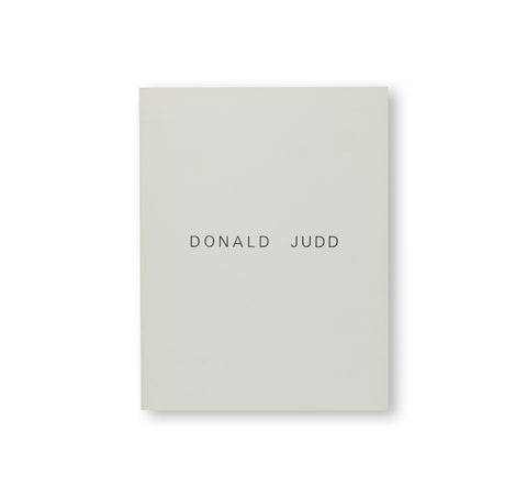 15 WORKS by Donald Judd
