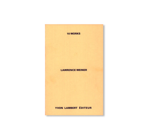 DISPLACEMENT POSTER by Lawrence Weiner – twelvebooks