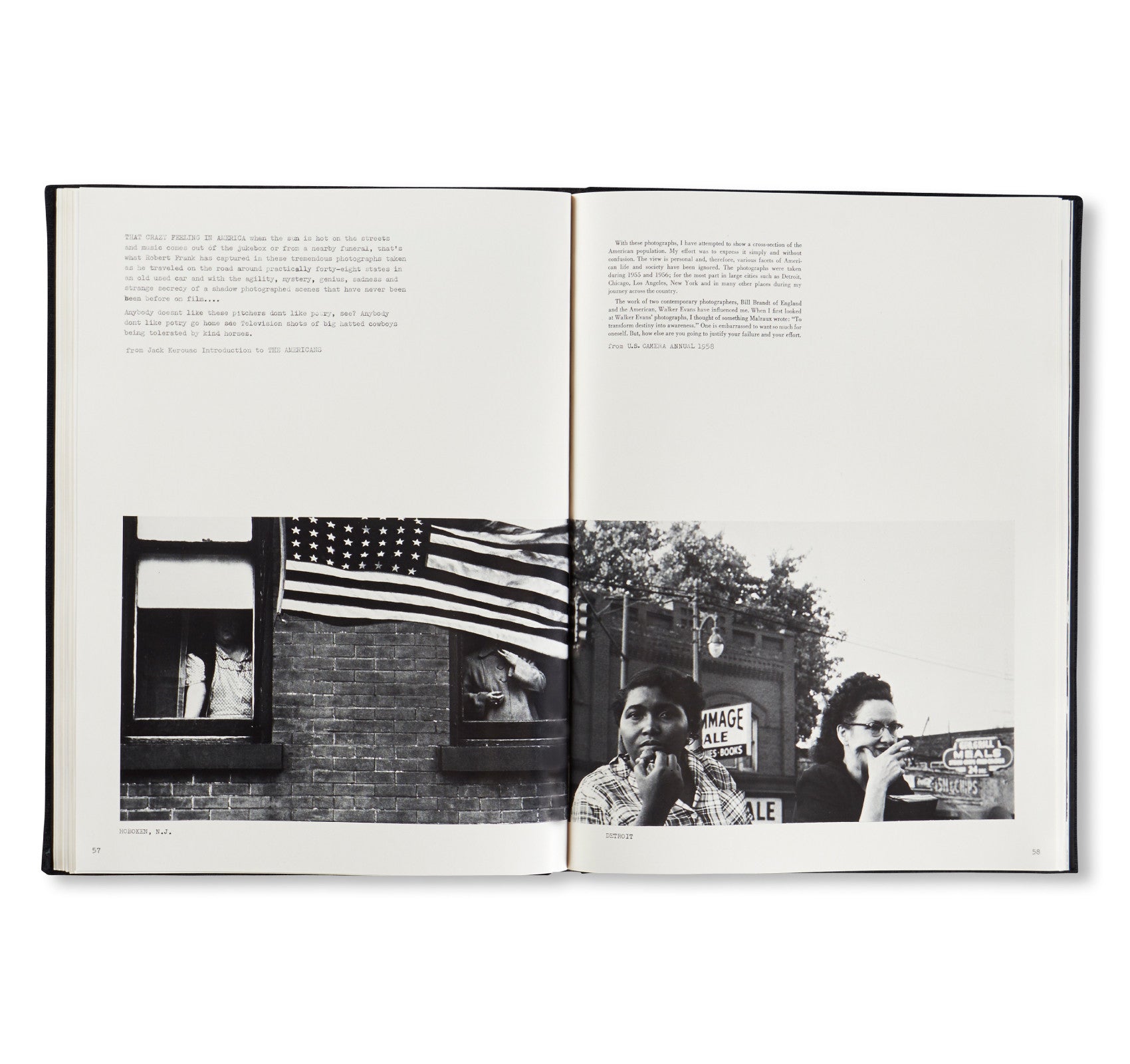 ロバート・フランク Robert Frank THE AMERICANS 写真集 - 洋書