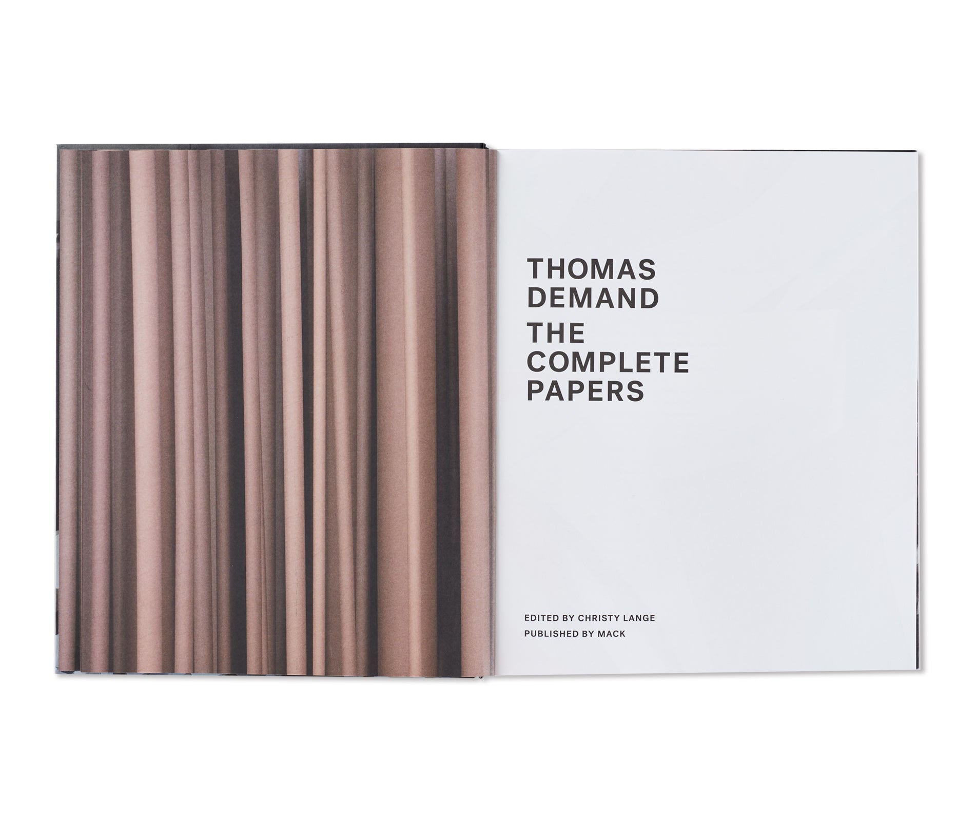 THE COMPLETE PAPERS by Thomas Demand