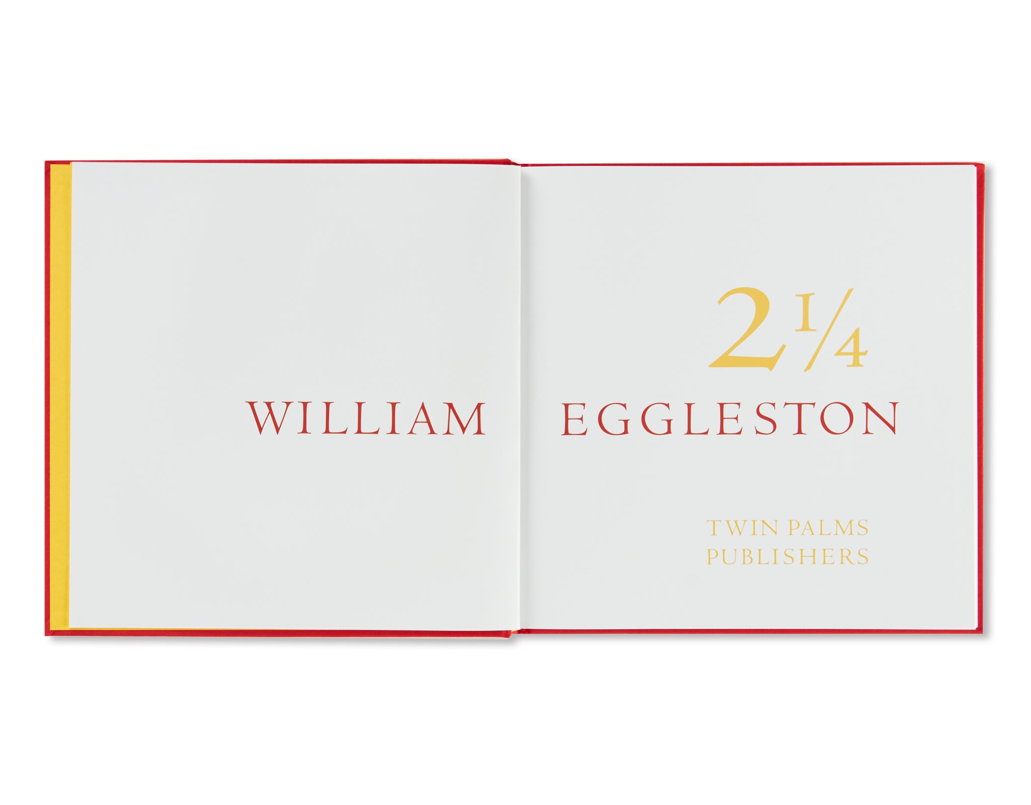 2 1/4 by William Eggleston
