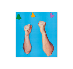 ARMS AND LEGS (SPECIF. ELBOWS & KNEES), ETC. by John Baldessari