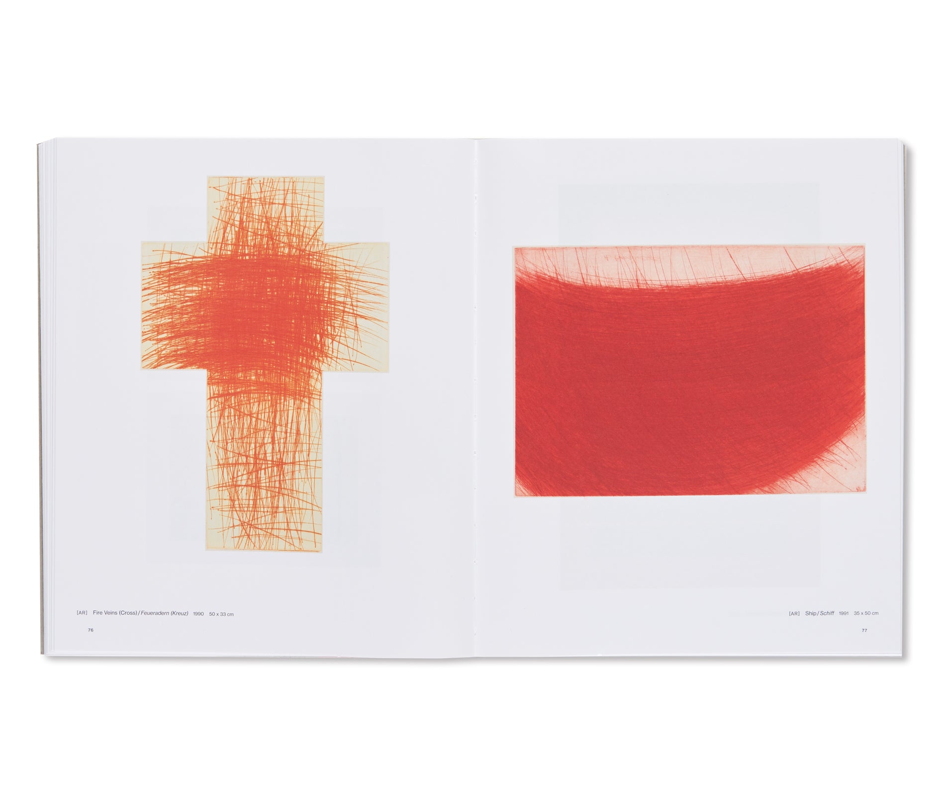 EDGES ANGLES LINES CURVES / WORKS ON PAPER by Donald Judd, Arnulf Rainer