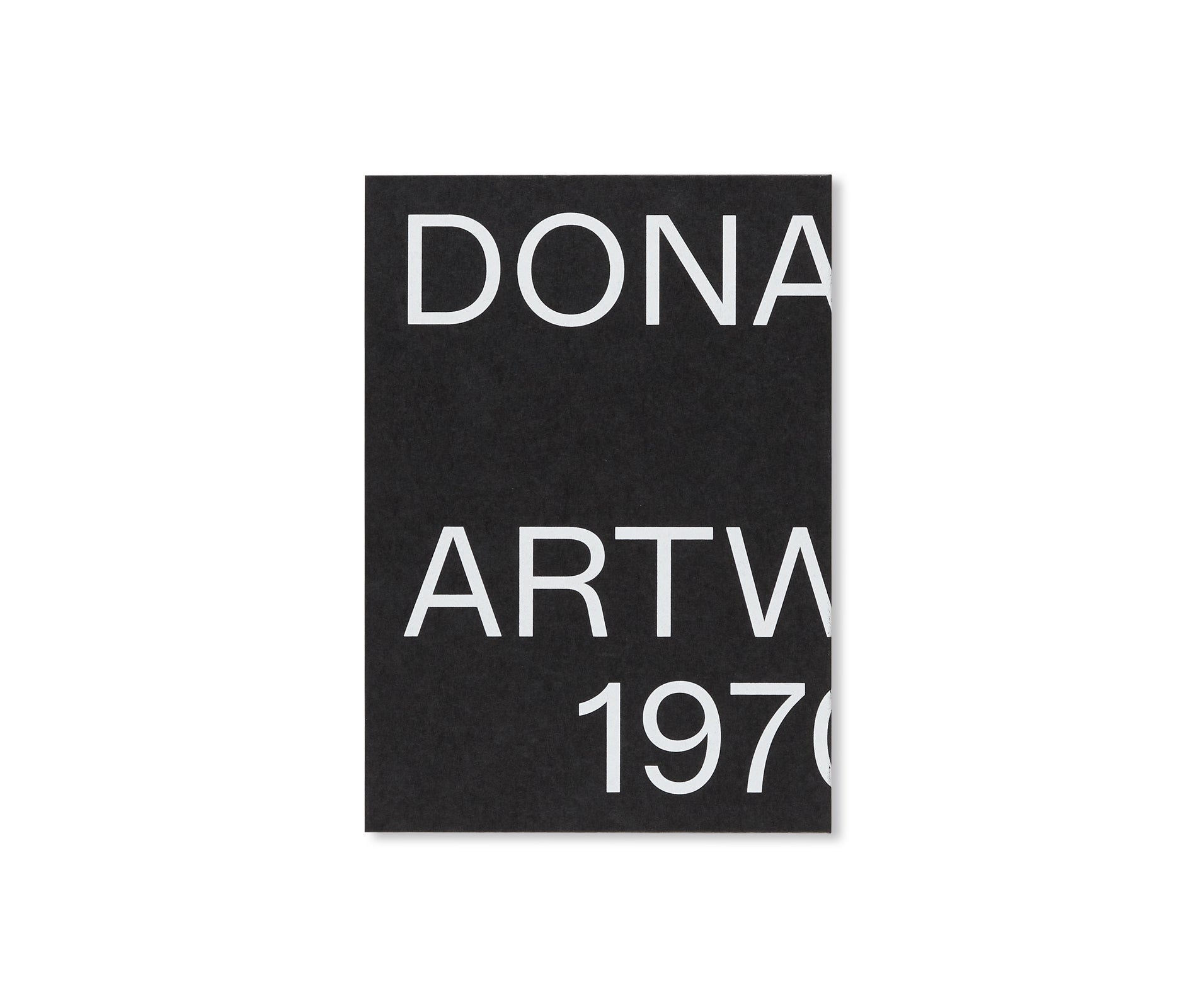 ARTWORKS 1970-1994 by Donald Judd