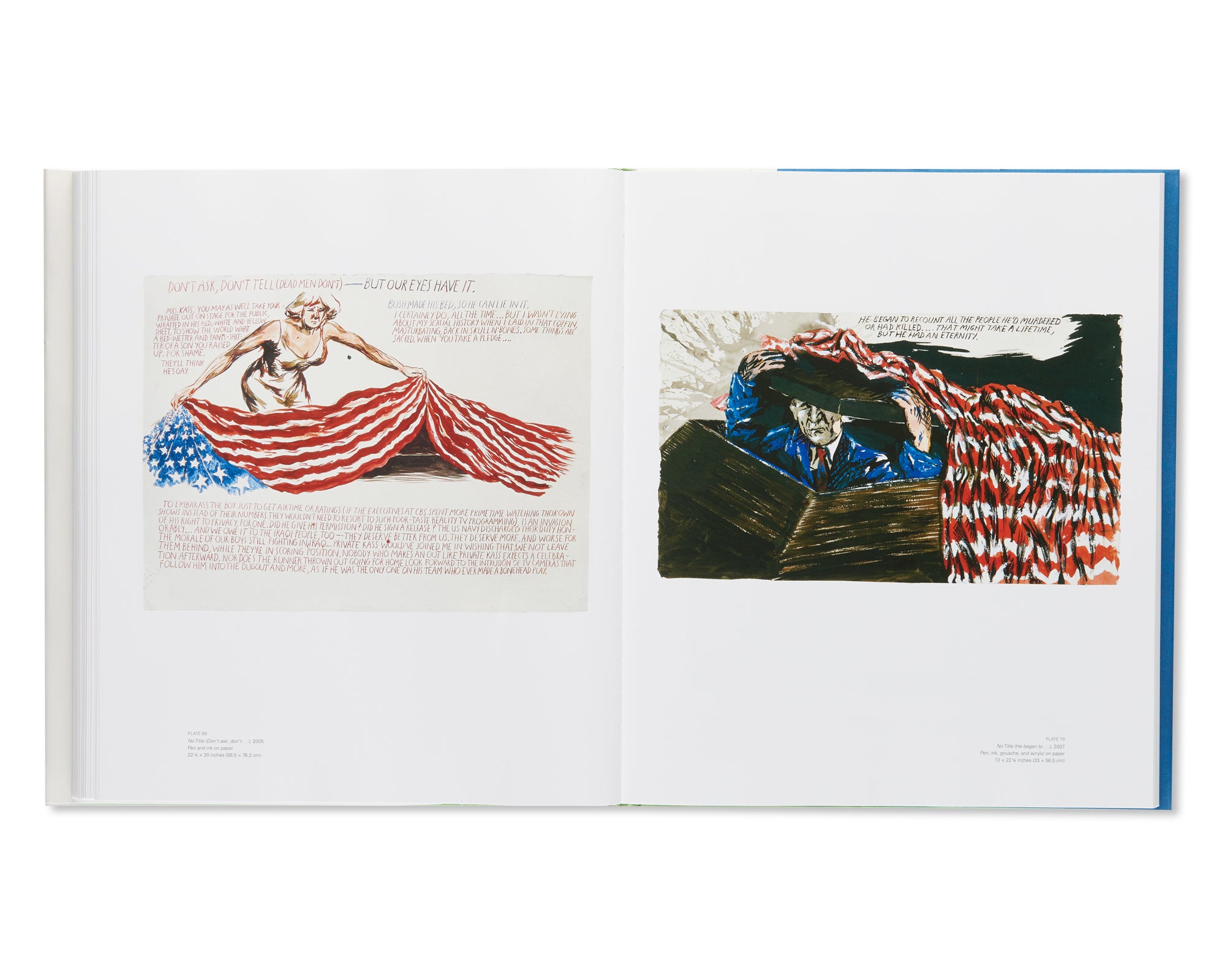 HERE'S YOUR IRONY BACK POLITICAL WORKS 1975-2013 by Raymond Pettibon