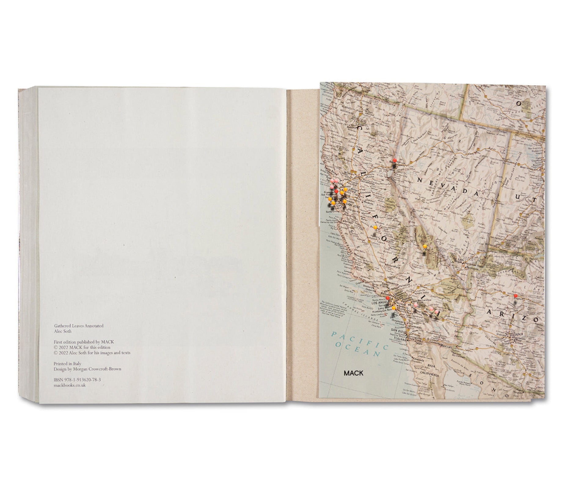 GATHERED LEAVES ANNOTATED by Alec Soth [JAPANESE EDITION SIGNED] 窶�  twelvebooks